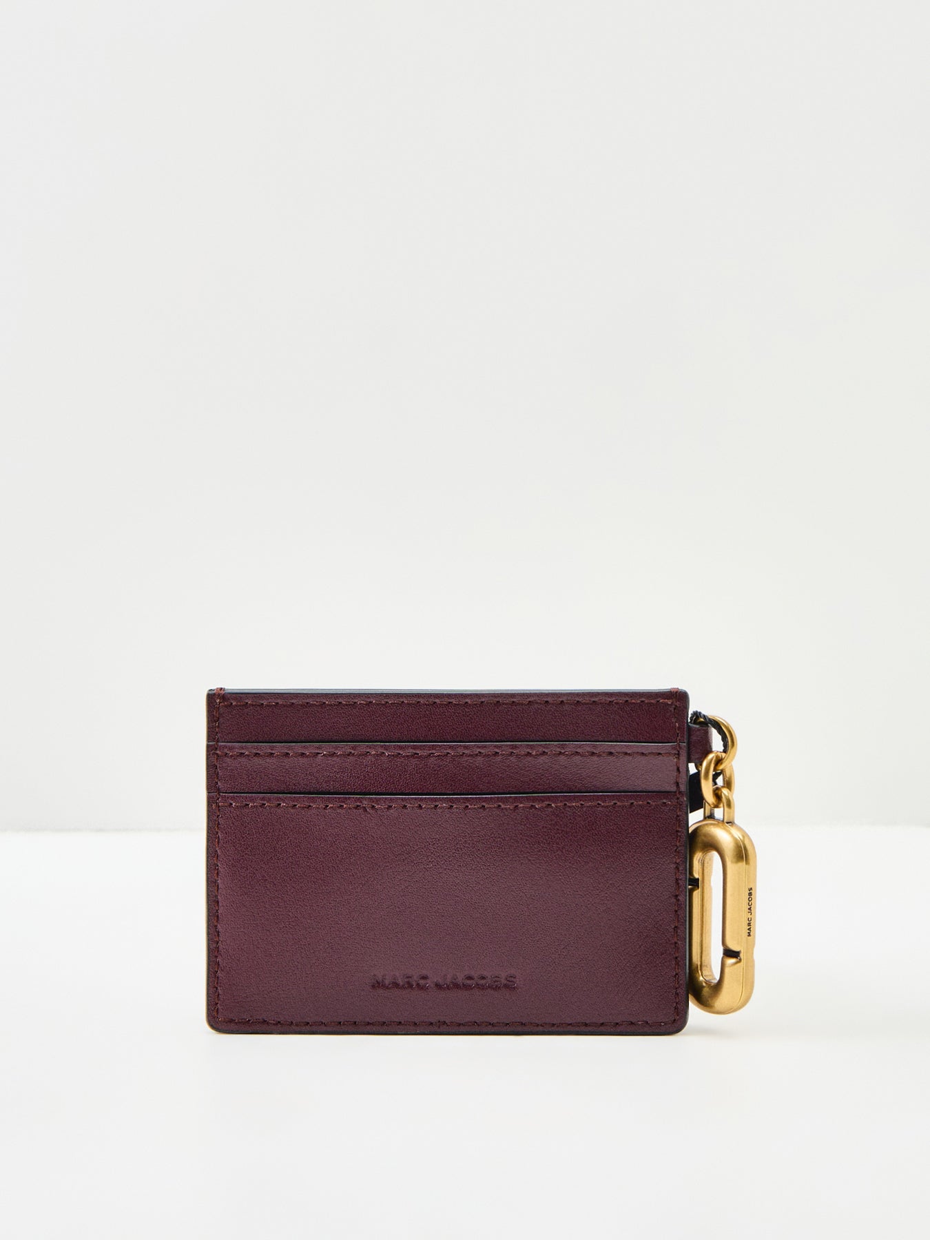 Leather Card Case - Dark Port
