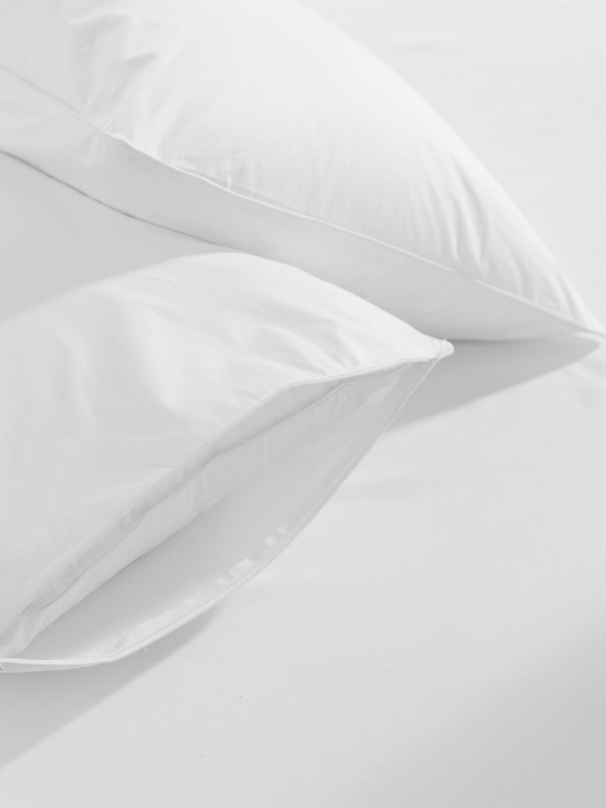 The Fine Bedding Company Classic Cotton Pillow Protector Pair