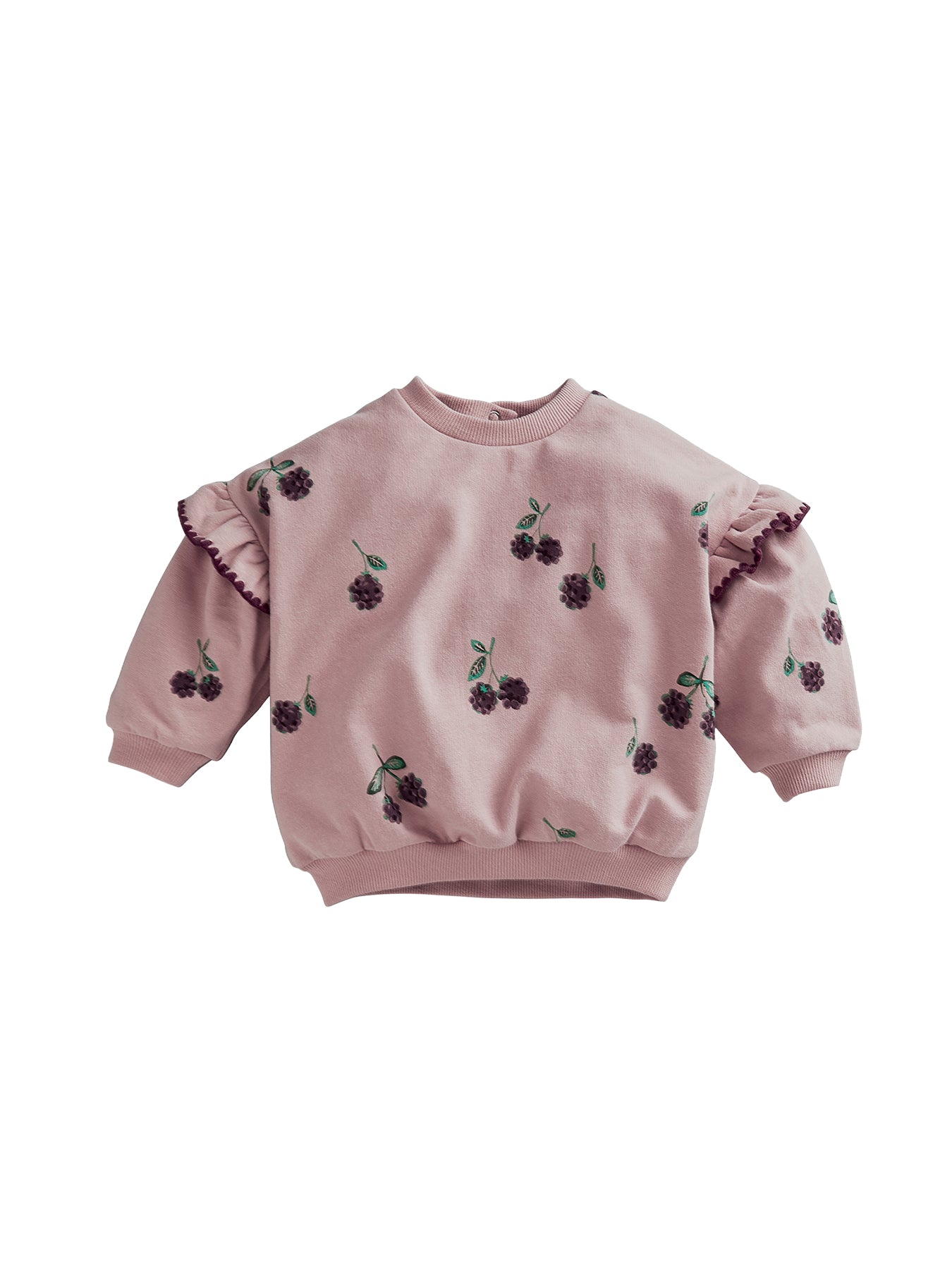 Baby Bramble Print Sweatshirt Pink