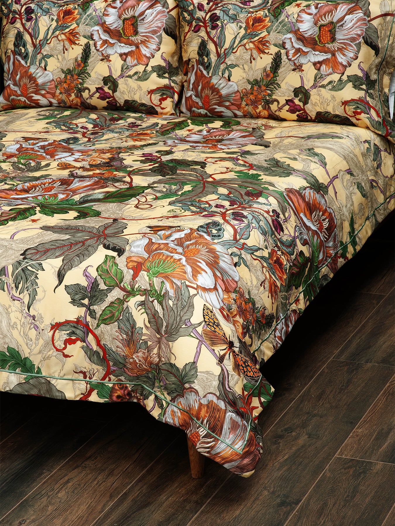 Papaver Mimosa King Quilt Set 228cm x 218cm
