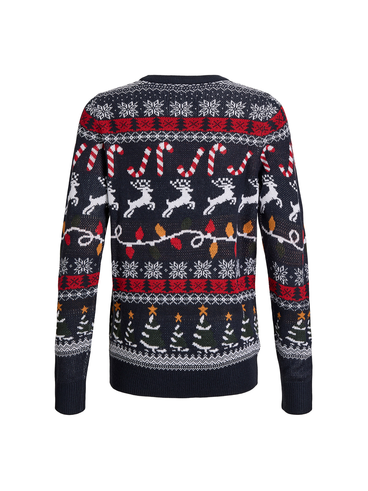 Christmas Santa Crew Neck Knitted Jumper
