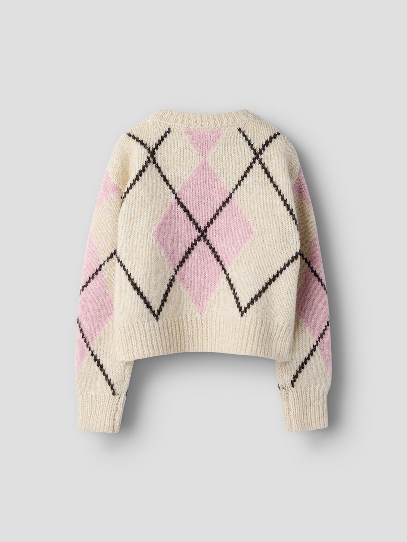 Noreen Recycled Polyester-Blend Knitted Jumper Cream