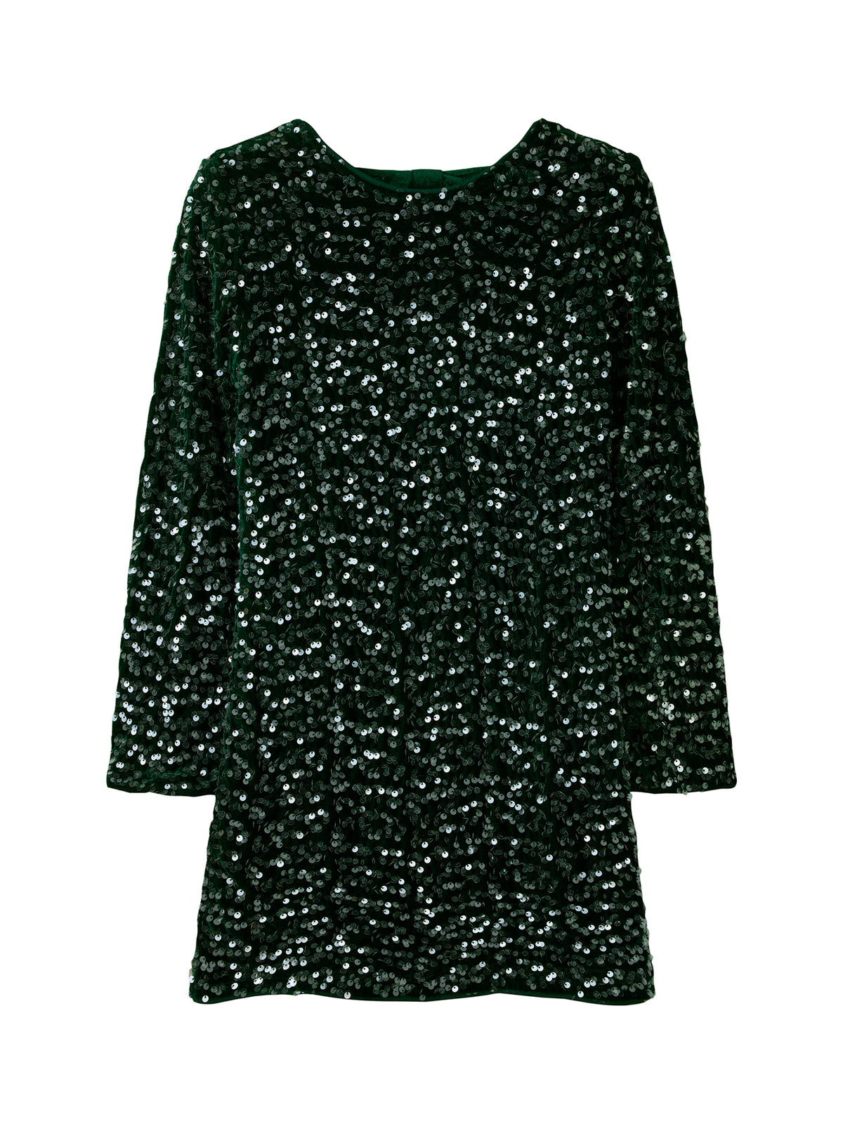 Girls' Rusitta Long-Sleeved Dress - Sea Moss