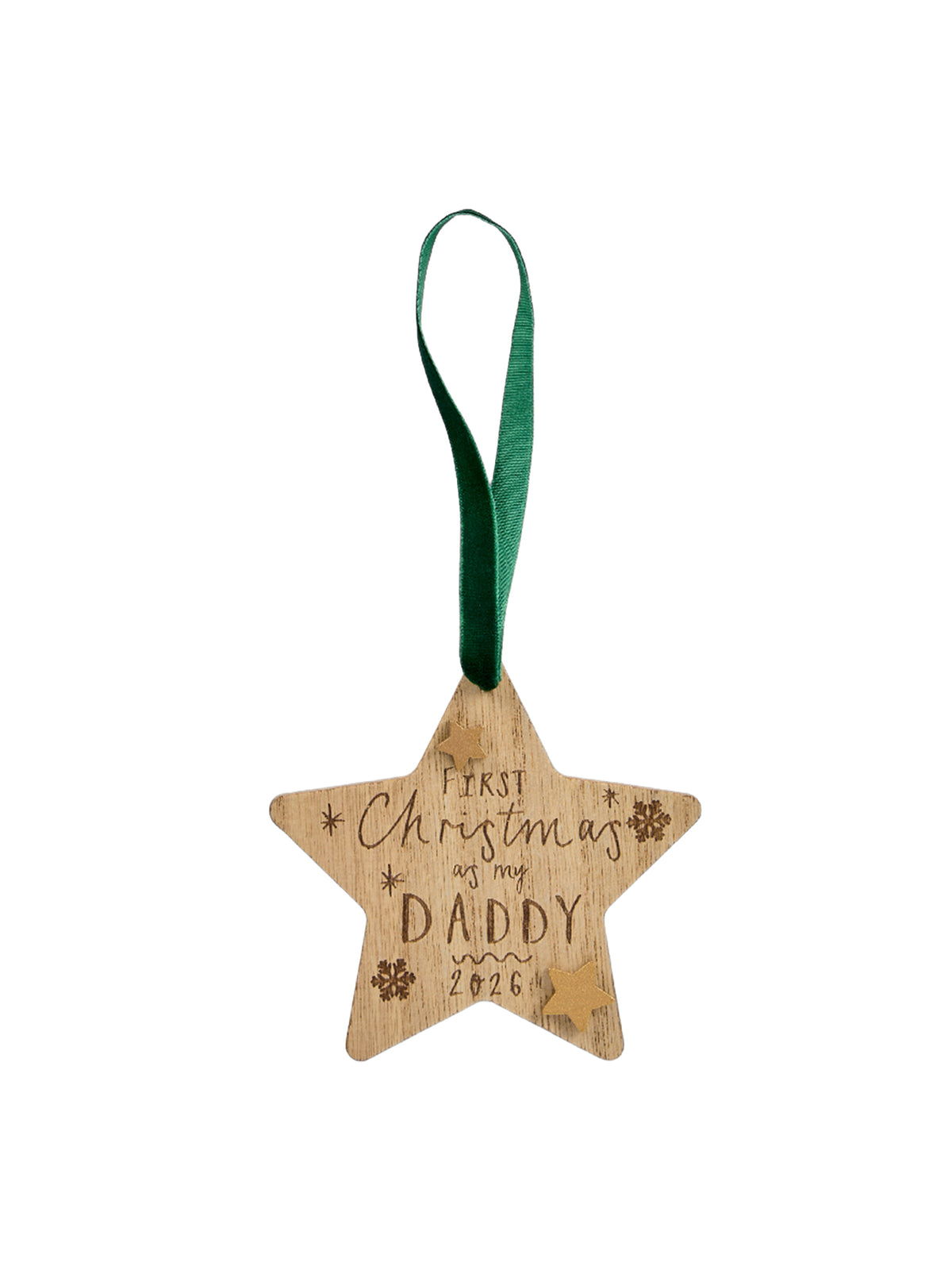 Daddy Hanging Christmas Decoration 2026