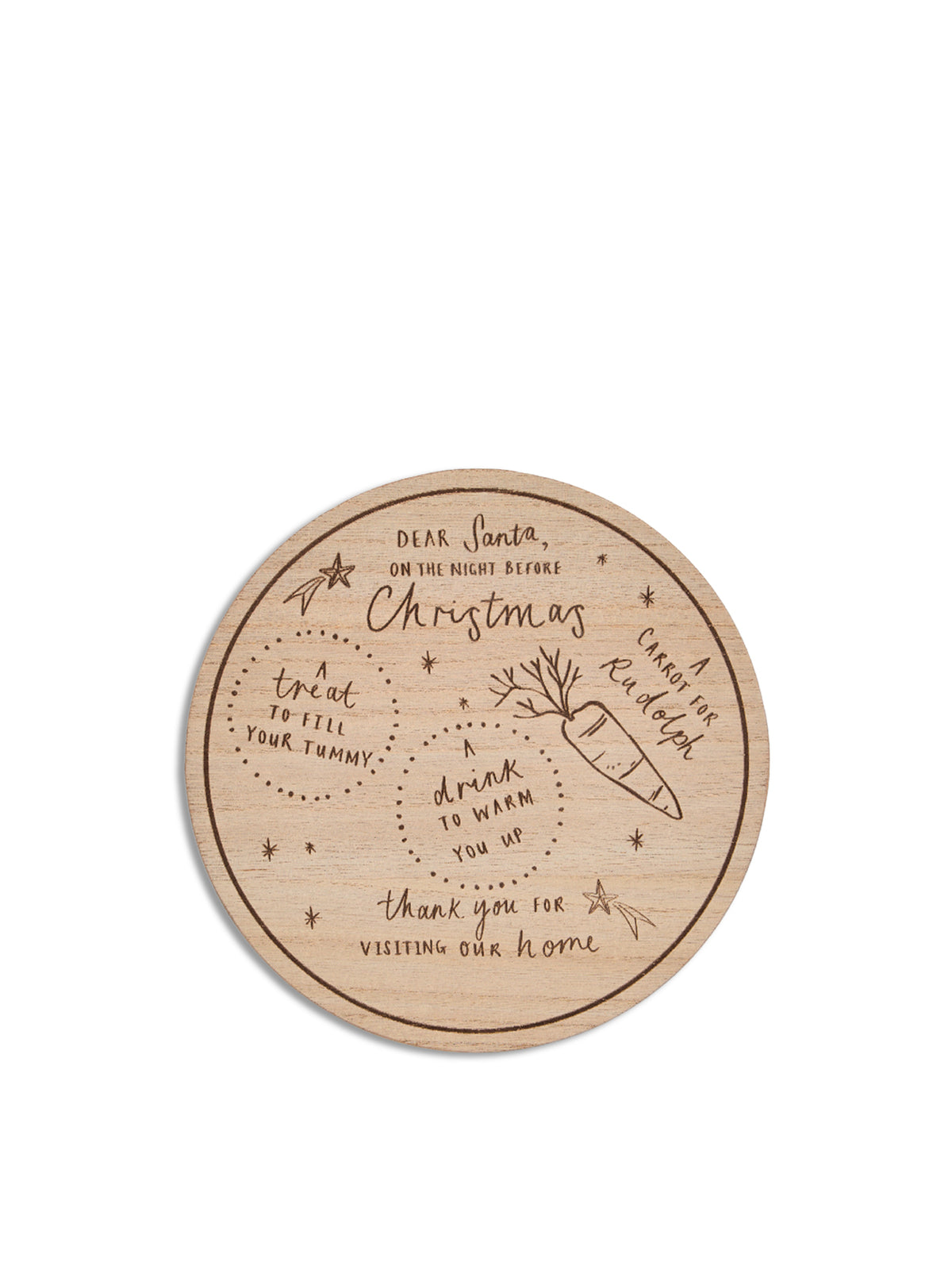 Christmas Eve Plate 2026 - Natural