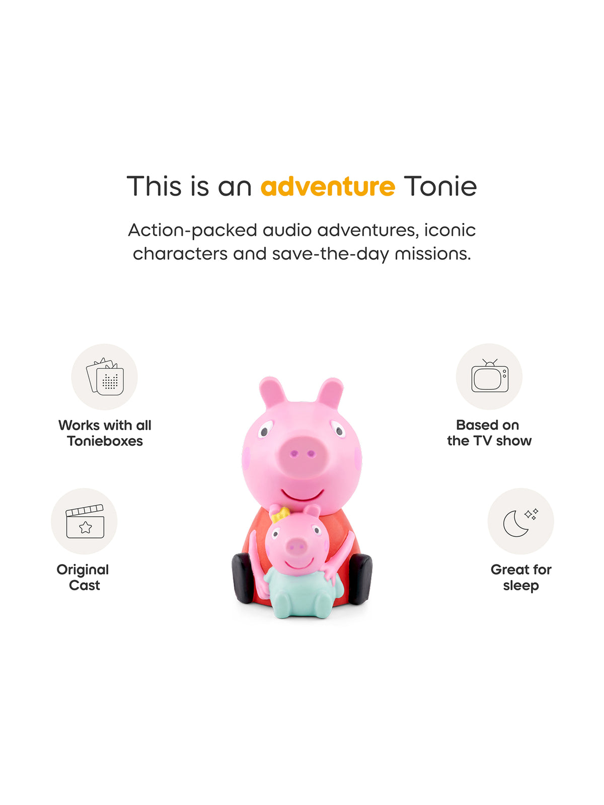 Peppa Pig The New Baby Tonie Audio Character