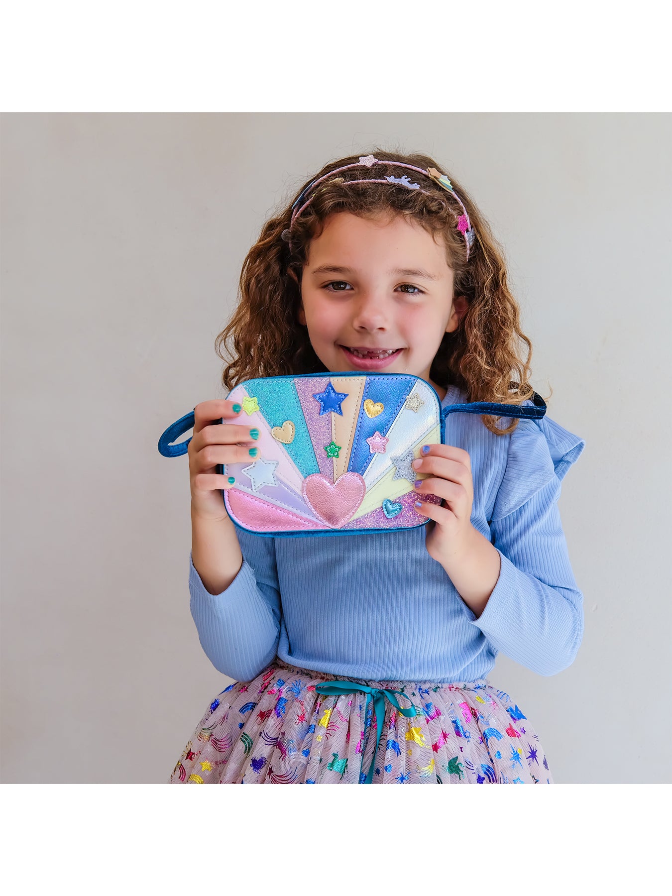 Kids Heartburst Hand Bag Multi