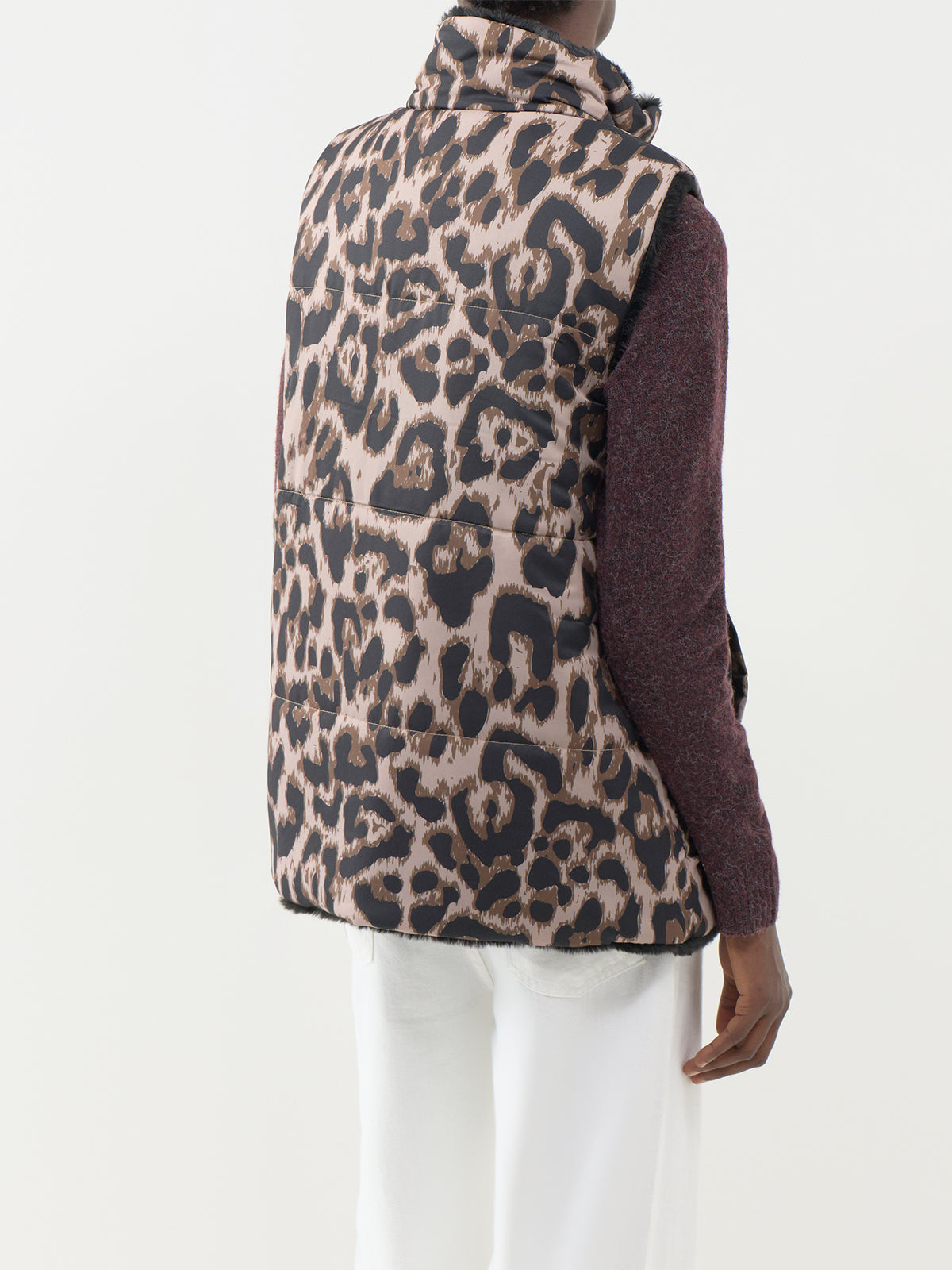 Leopard Reversible Faux Fur Gilet