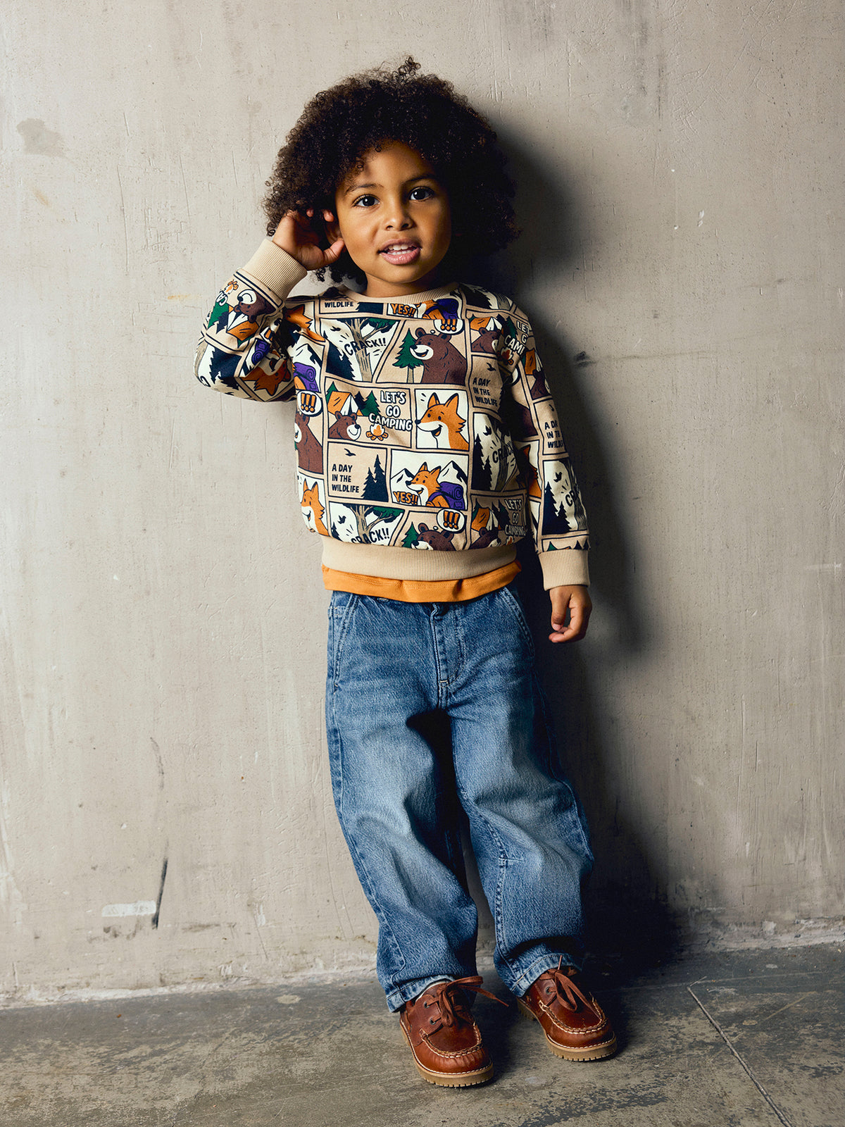 Organic & Recycled Cotton Oswaldy Long-Sleeved Sweatshirt
