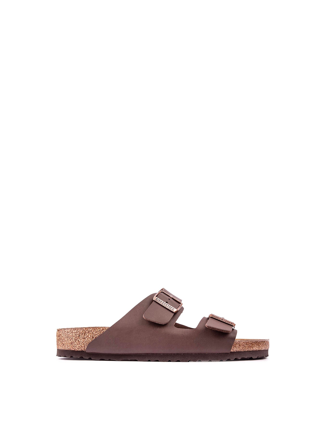 Arizona Synthetic Sandals - Dark Brown