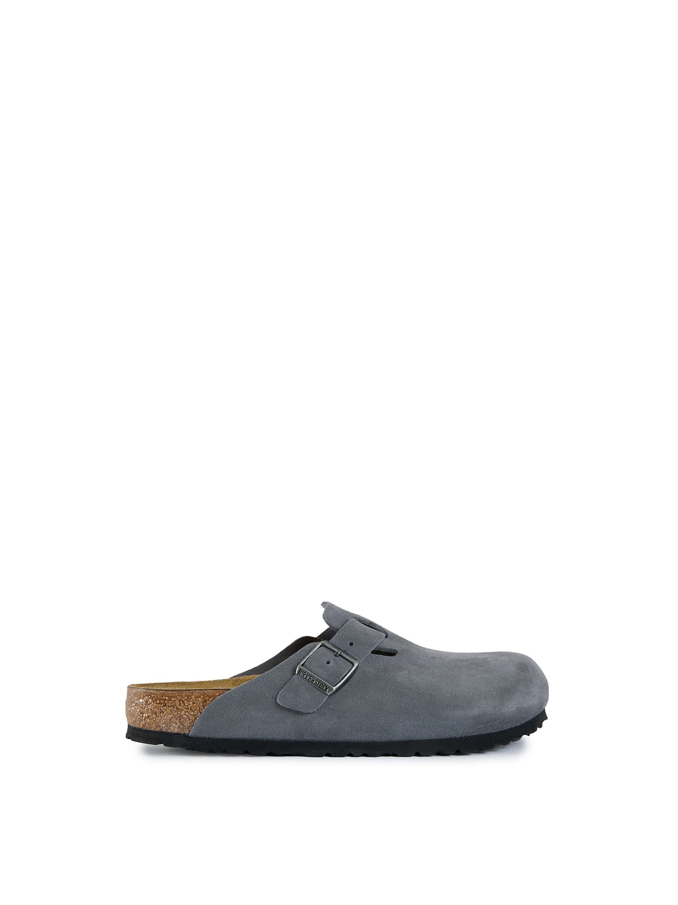 Boston Suede Sandals - Dark Grey