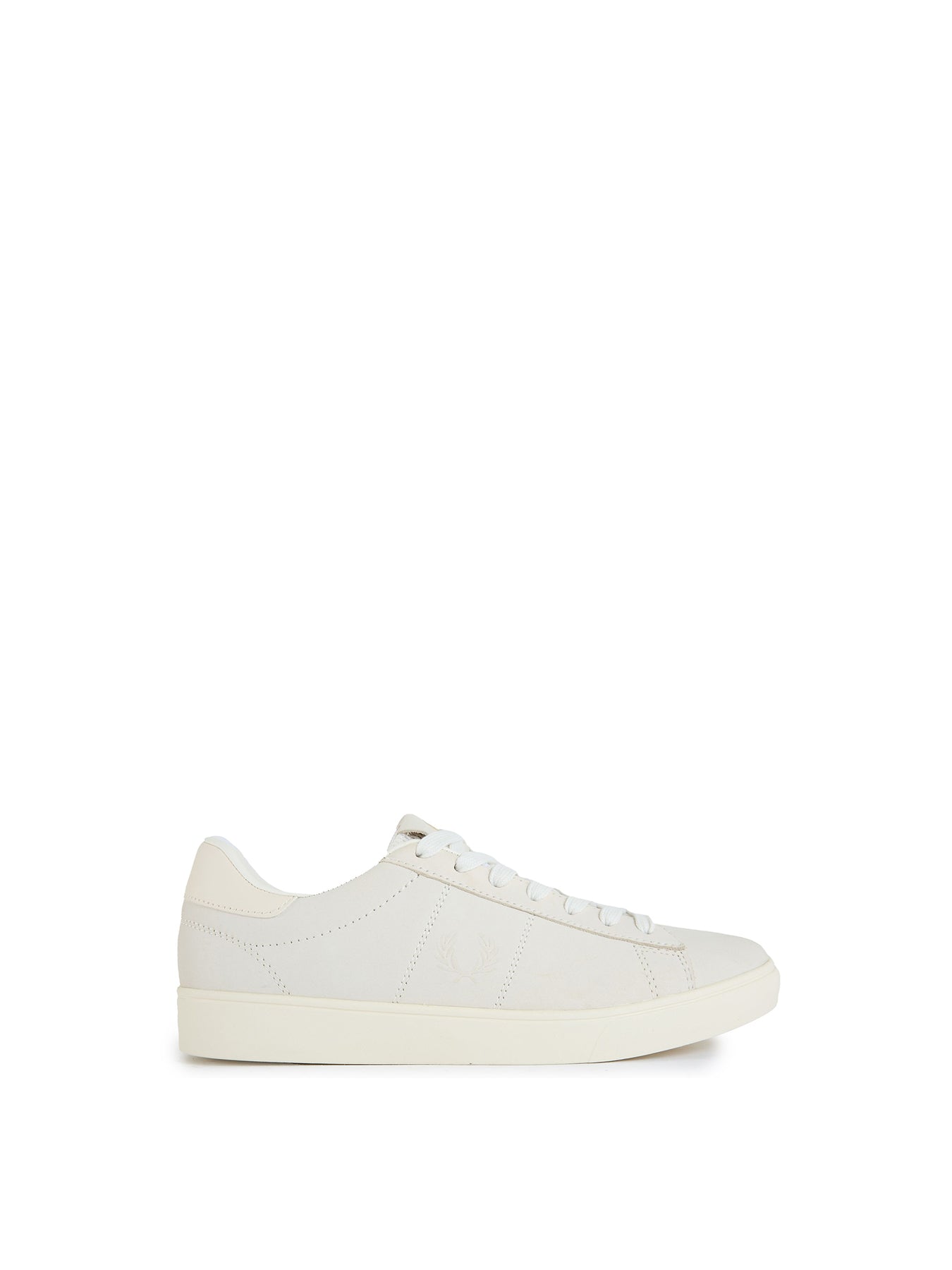 Spencer Nubuck-Inspired Trainers - White