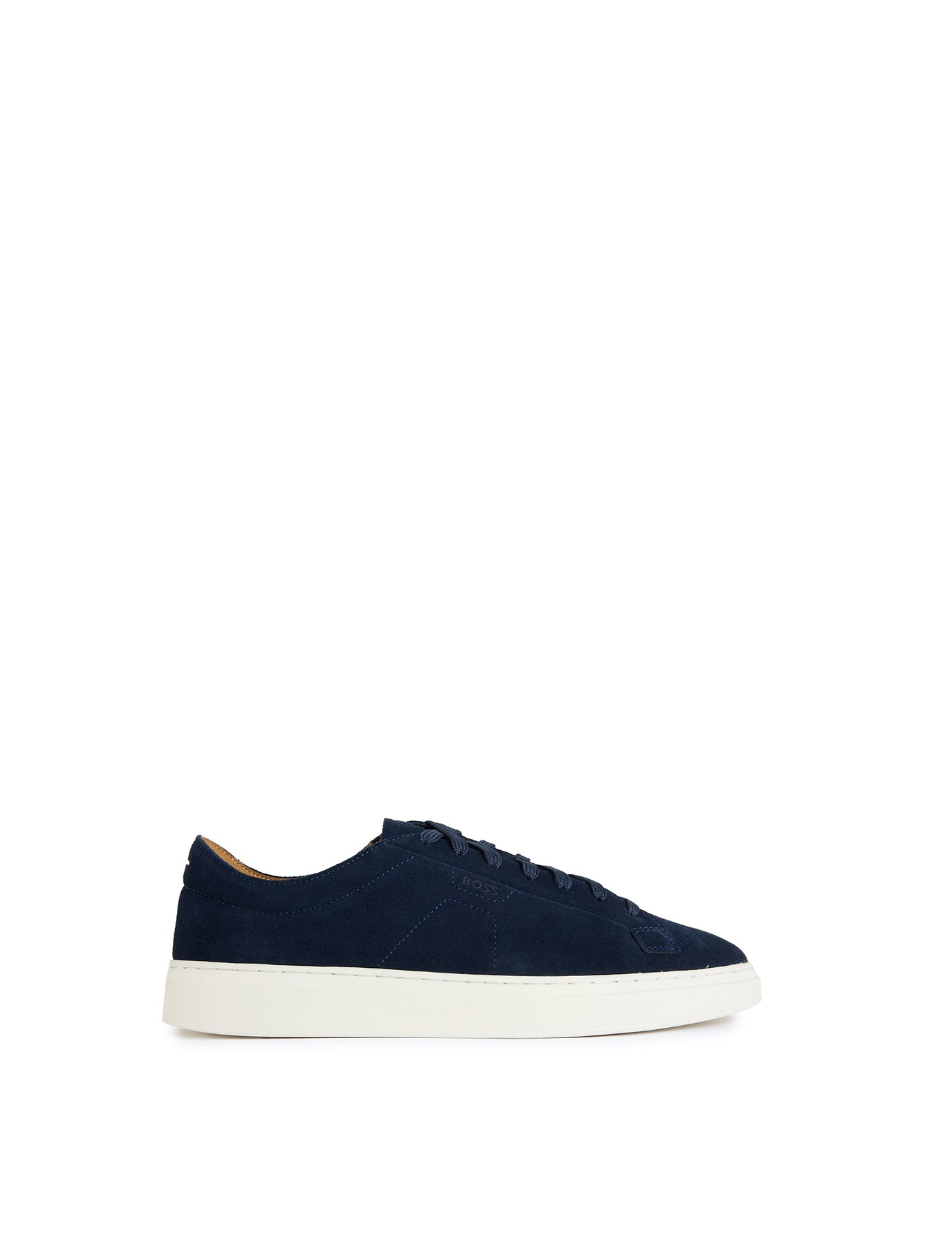 Kieran Tenn Suede Trainers - Navy