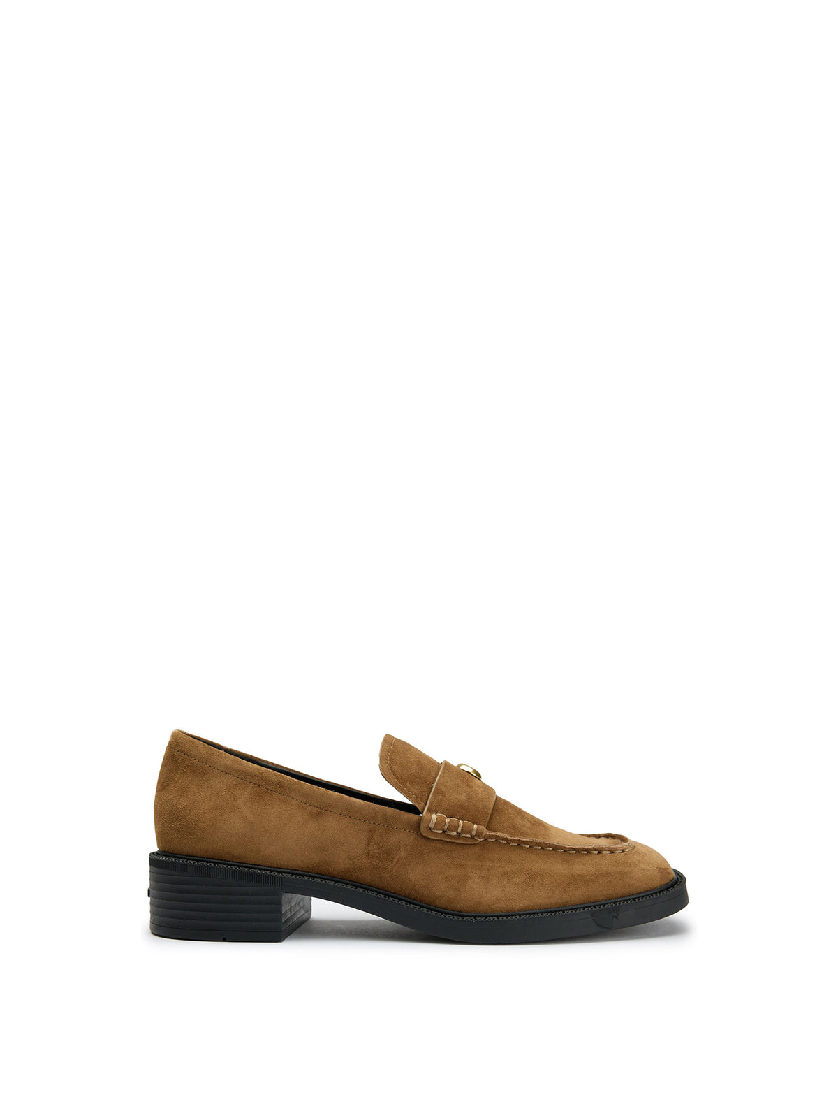 Penny Loafer Leather-Inspired Shoes - Tan