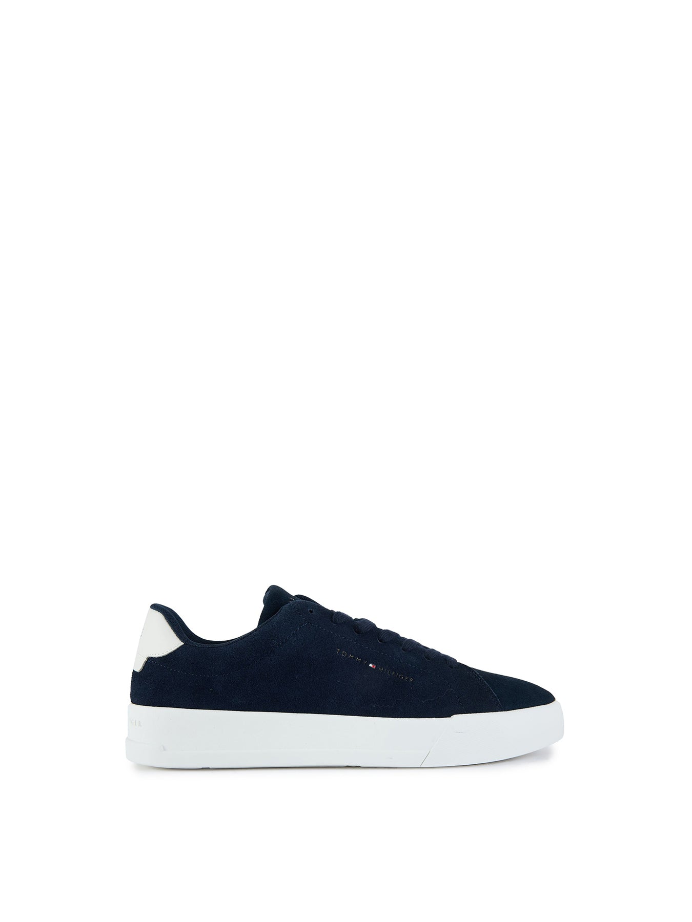 Court Core Suede-Inspired Trainers - Navy Blue