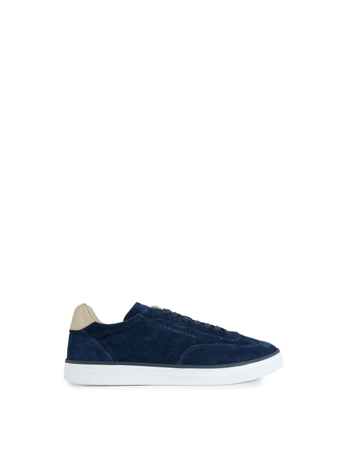 Low Lux Leather-Inspired Trainers - Blue