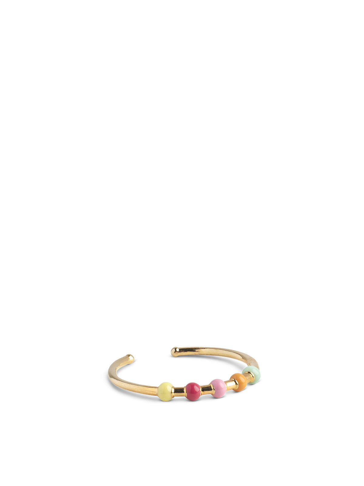 18kt Gold-Plated Lola Rainbow Adjustable Ring