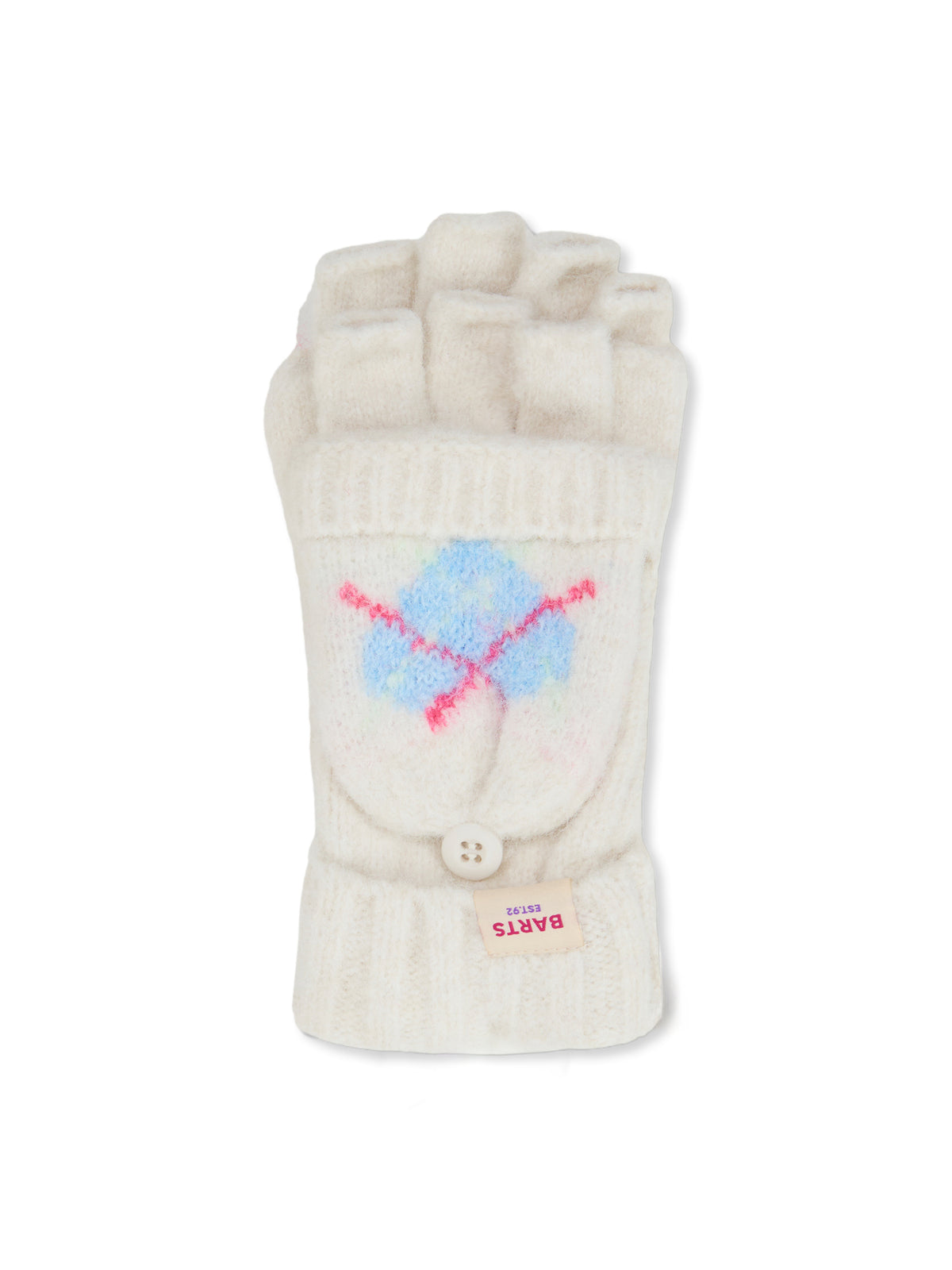 Wool Blend Flurina Bumgloves - Cream