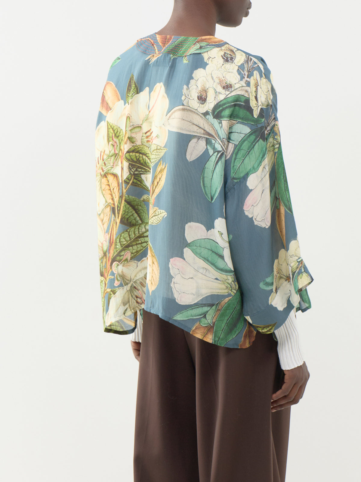 Rhodoleia Short Kimono