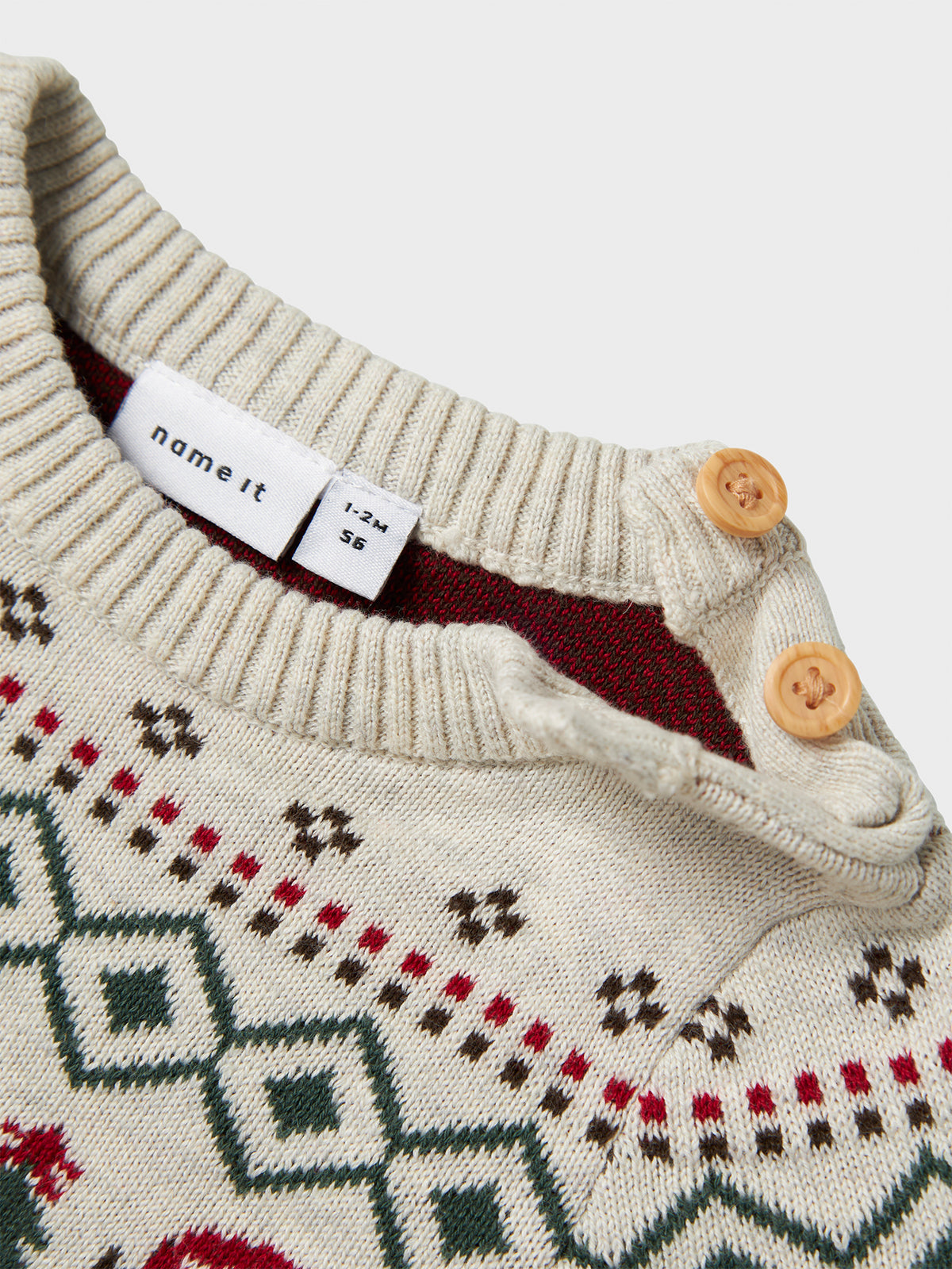 Baby Ralko Organic Cotton Long-Sleeved Knitted All-In-One - Peyote Melange