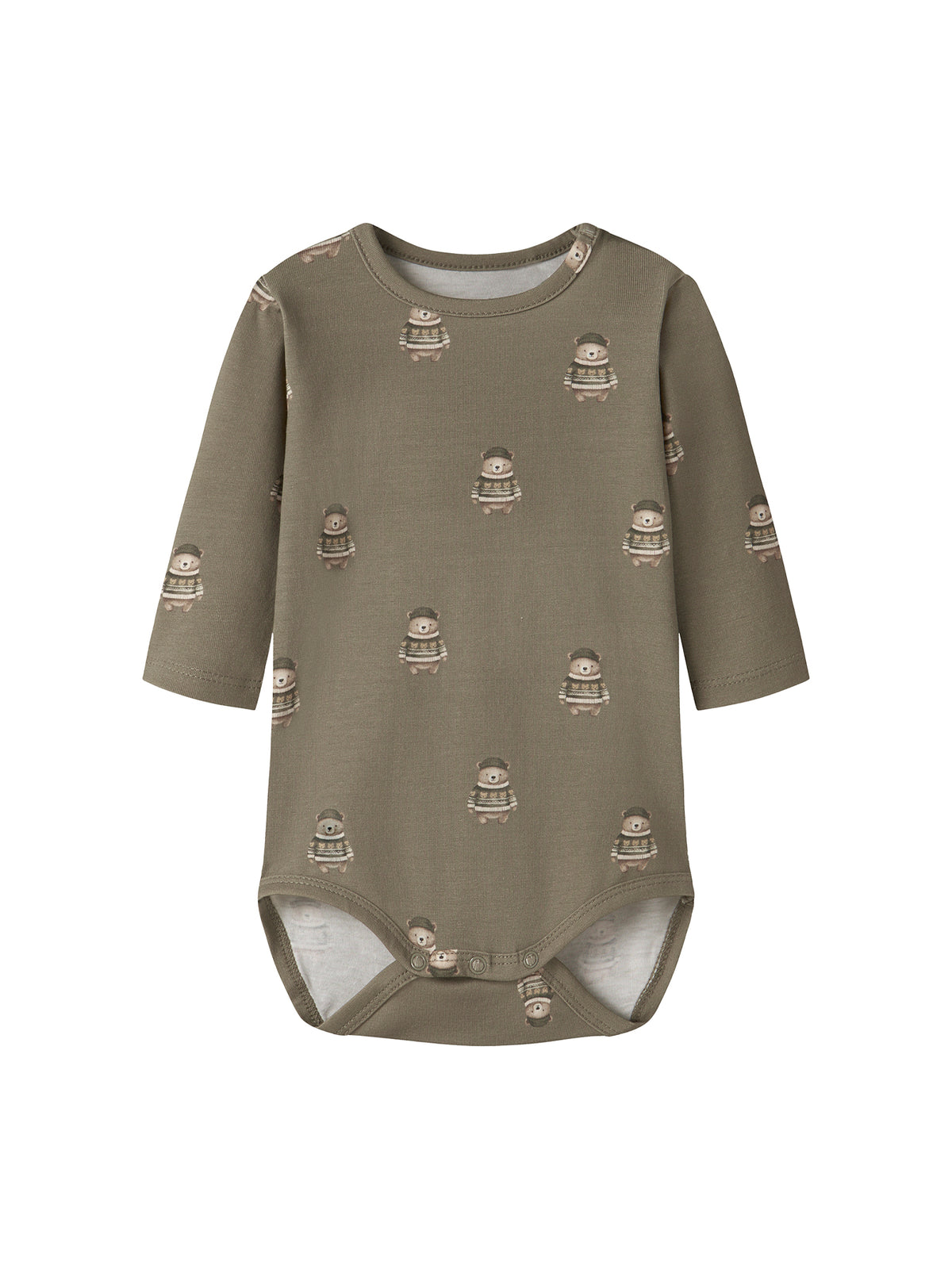 Baby Obent Long-Sleeved Bodysuit - Mermaid