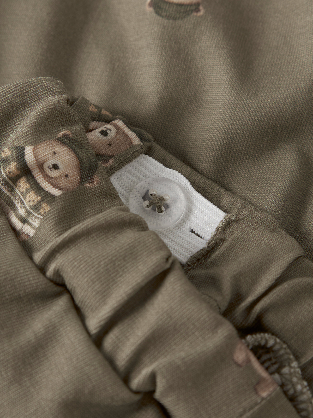 Baby Obent Organic Cotton Trousers - Mermaid