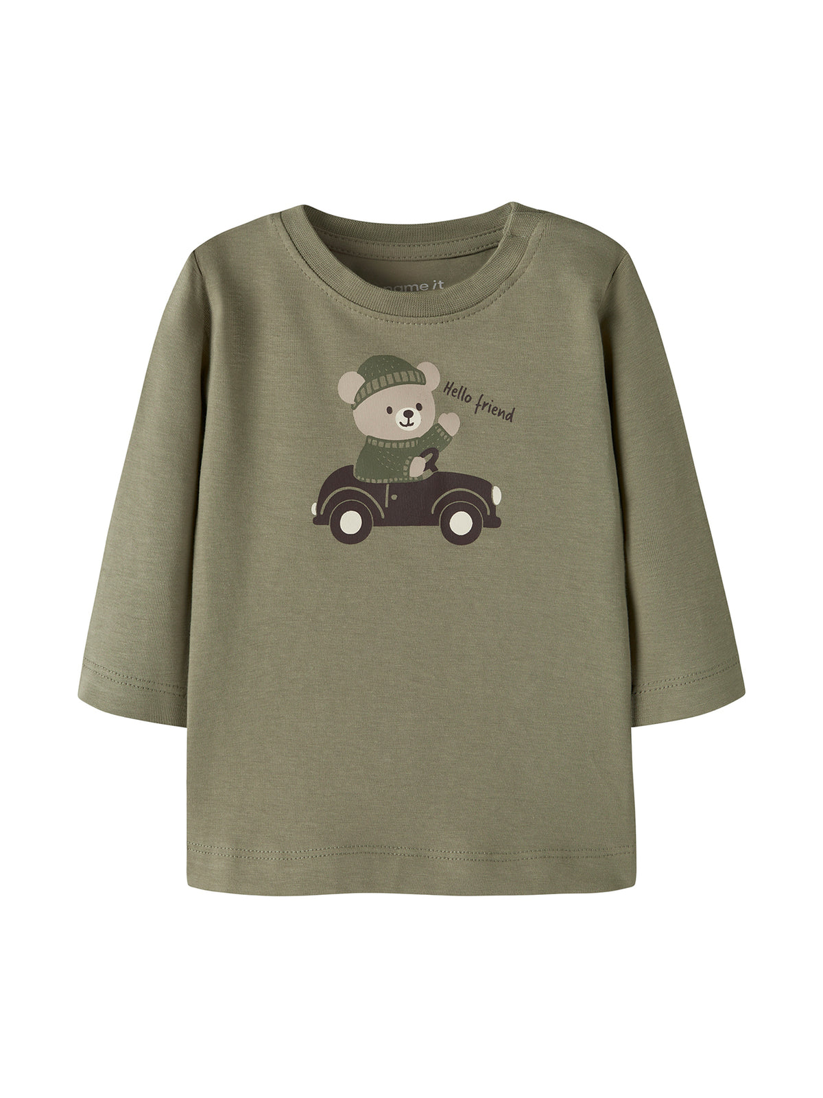 Baby Osmar Organic Cotton Long-Sleeved Top - Mermaid