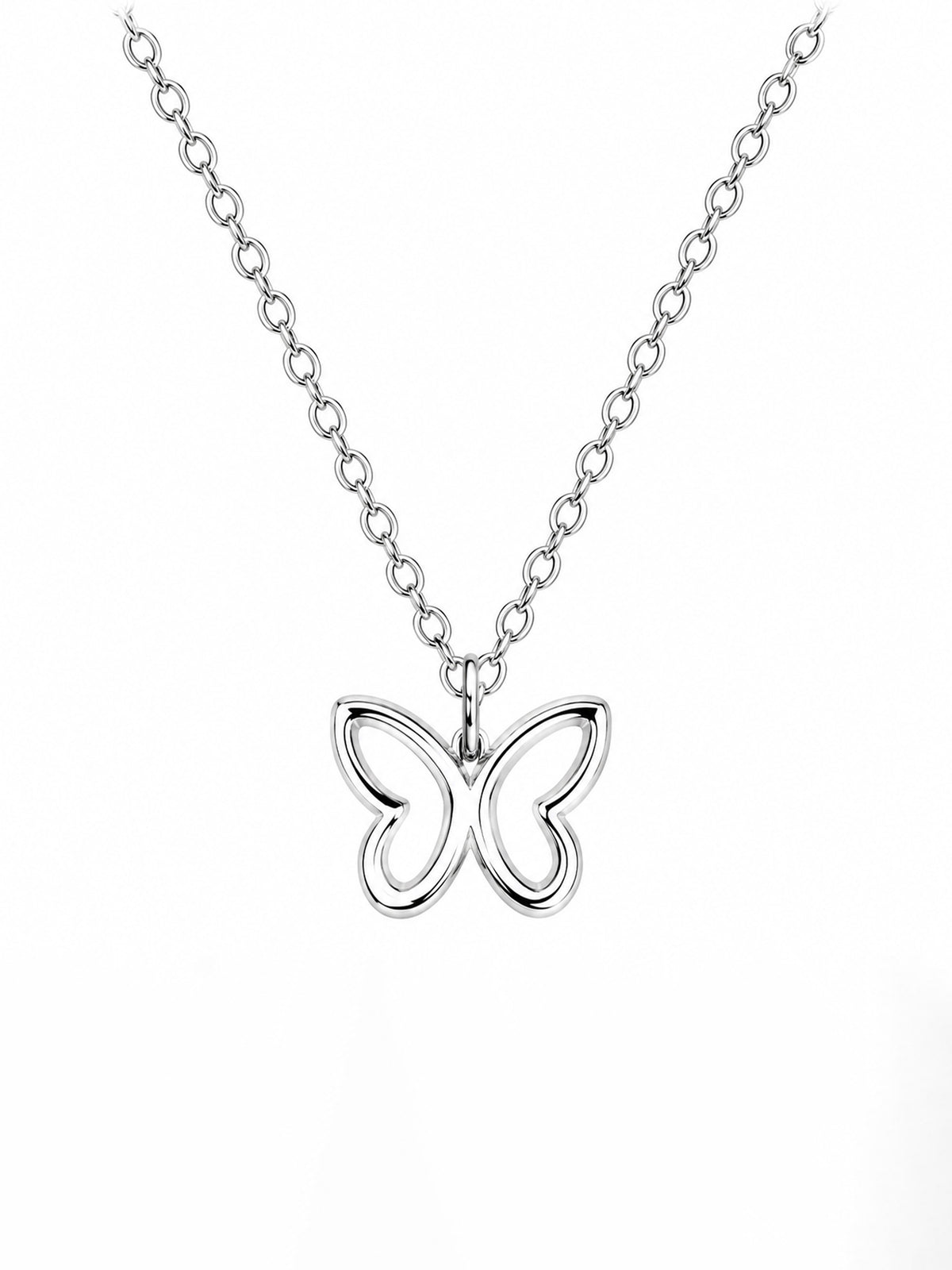 Sterling Silver Butterfly Necklace