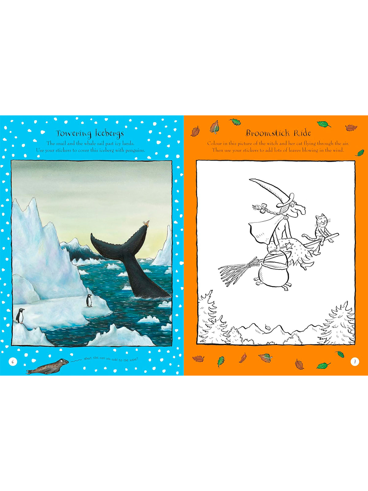 The Gruffalo And Friends Festive Super Sticker Book
