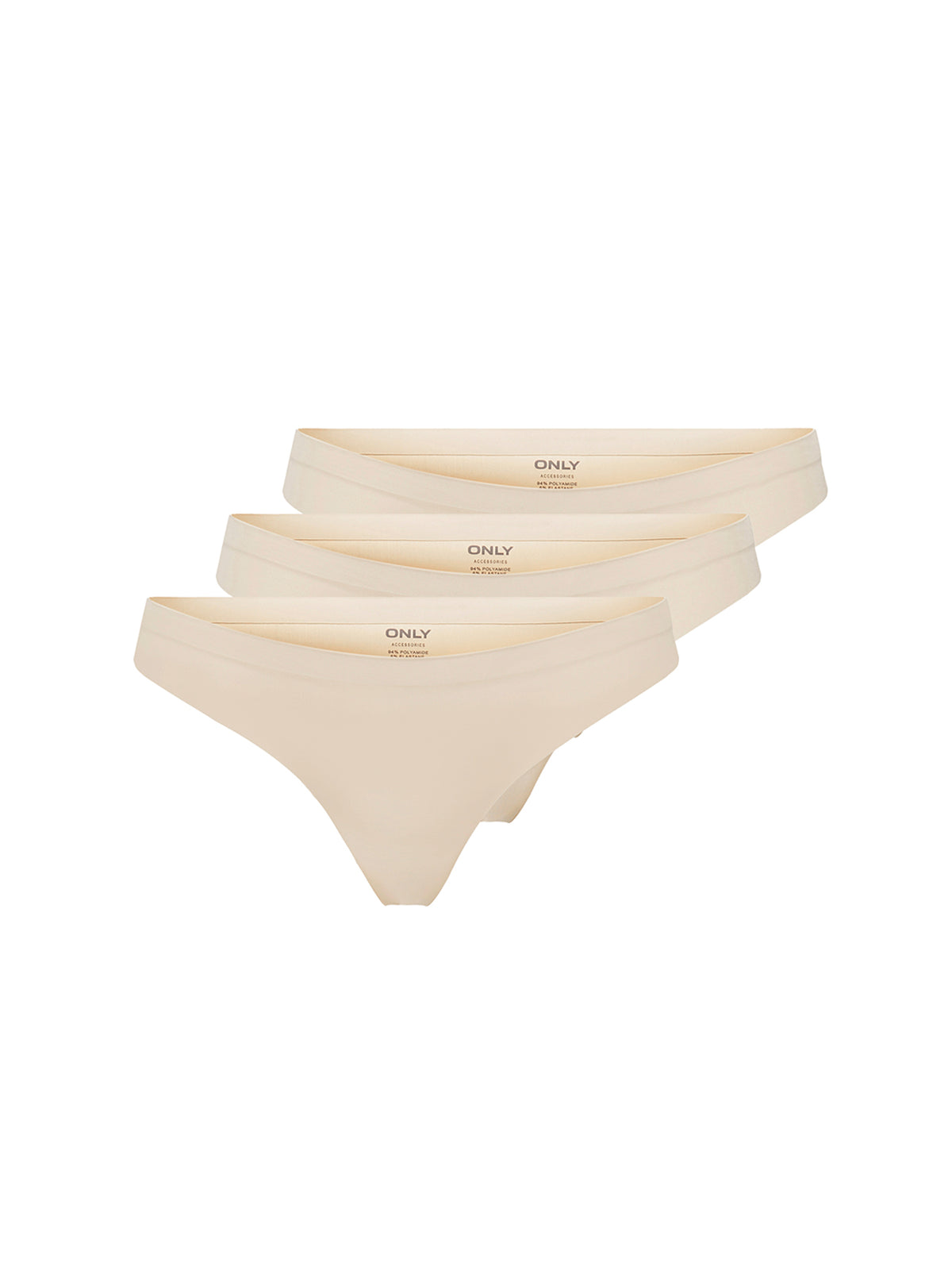 Tracy Bonded Thongs 3 Pack