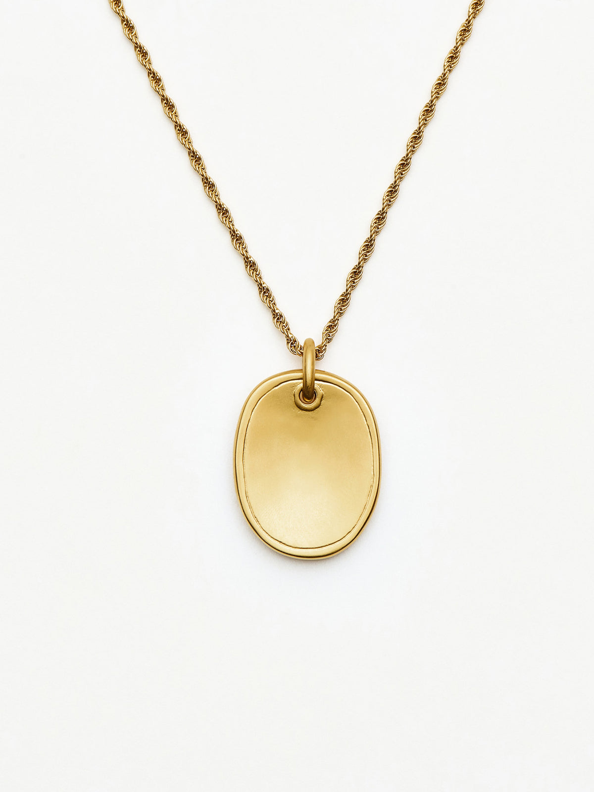 The Friendship Talisman Rope Chain Necklace - 18KT Gold Plated