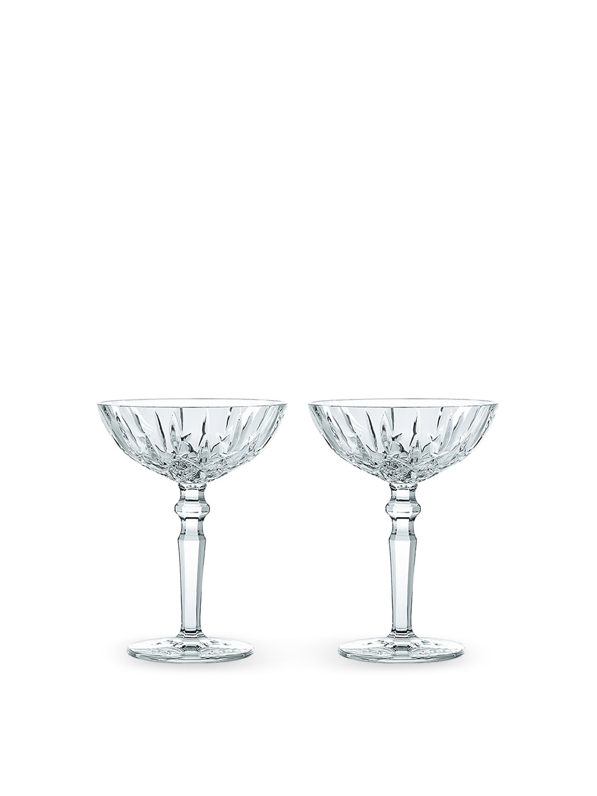 Crystal Cocktail Glasses Set of 2