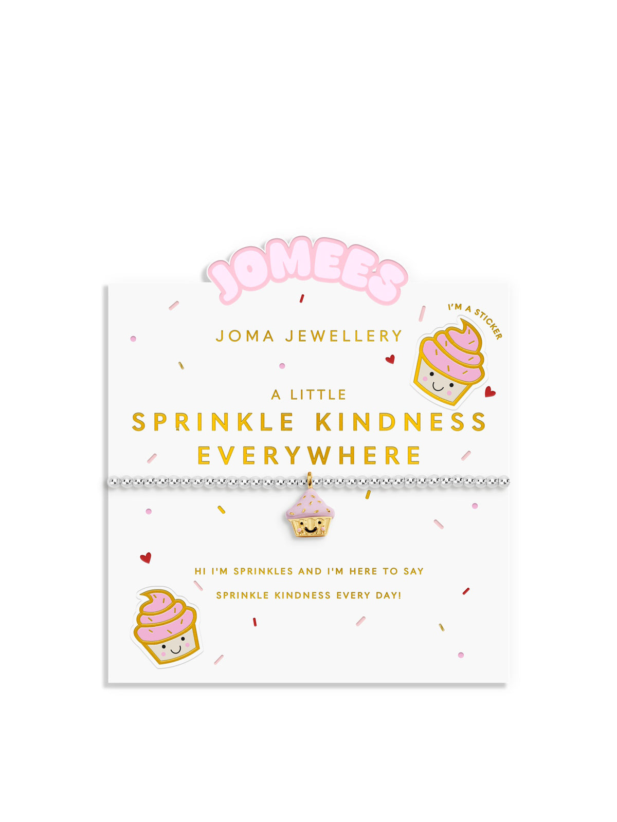 A Little Jomees Sprinkle Kindness Everywhere Silver & Gold-Plated Bracelet