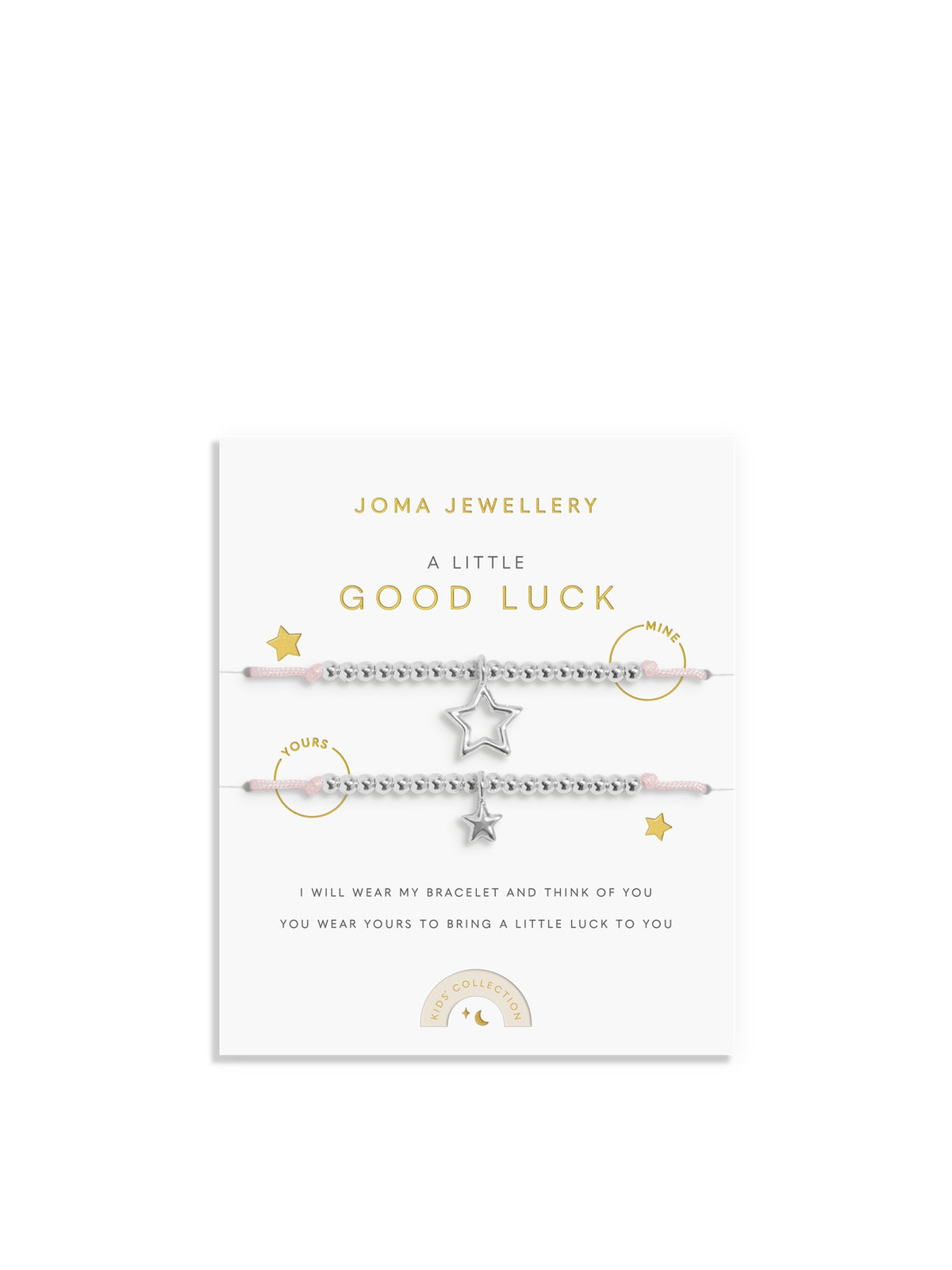 Duo A Little Good Luck Silver-Plated Bracelet Set