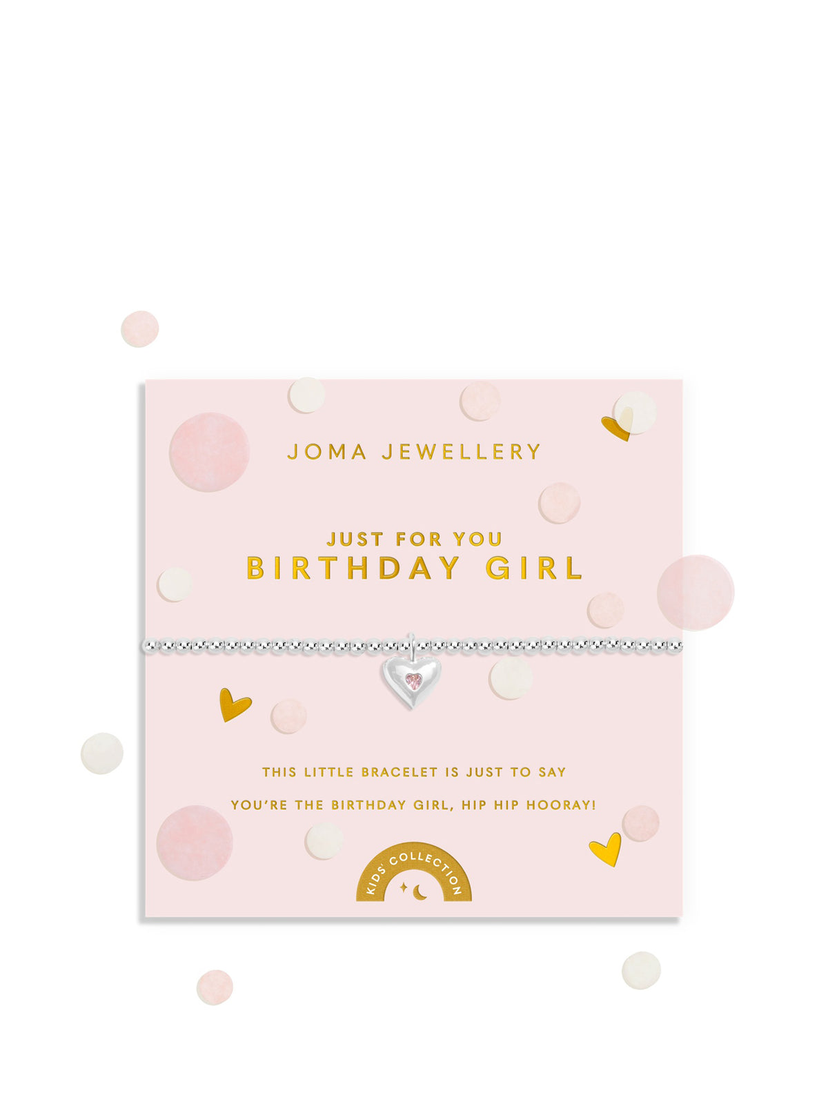 Confetti A Little Just for You Birthday Girl Silver-Plated Bracelet
