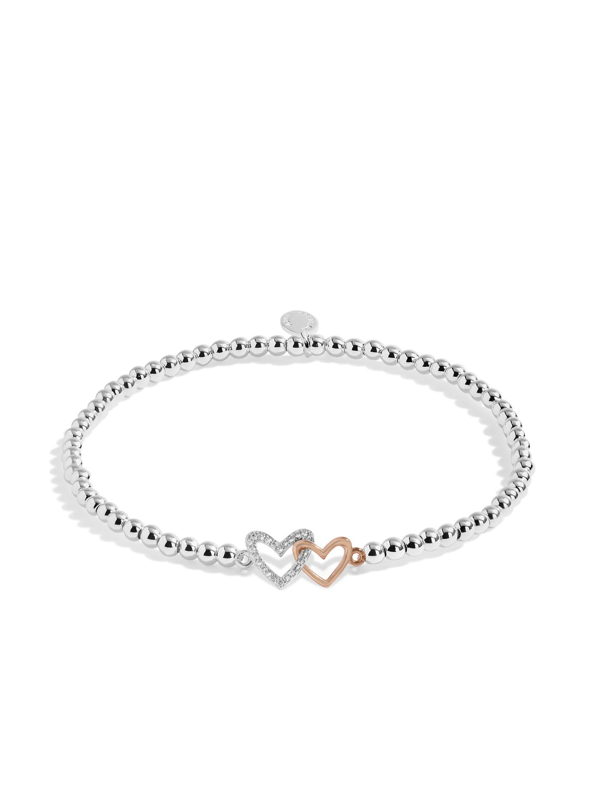 A Little Love You Daughter Silver & Rose Gold-Plated Bracelet