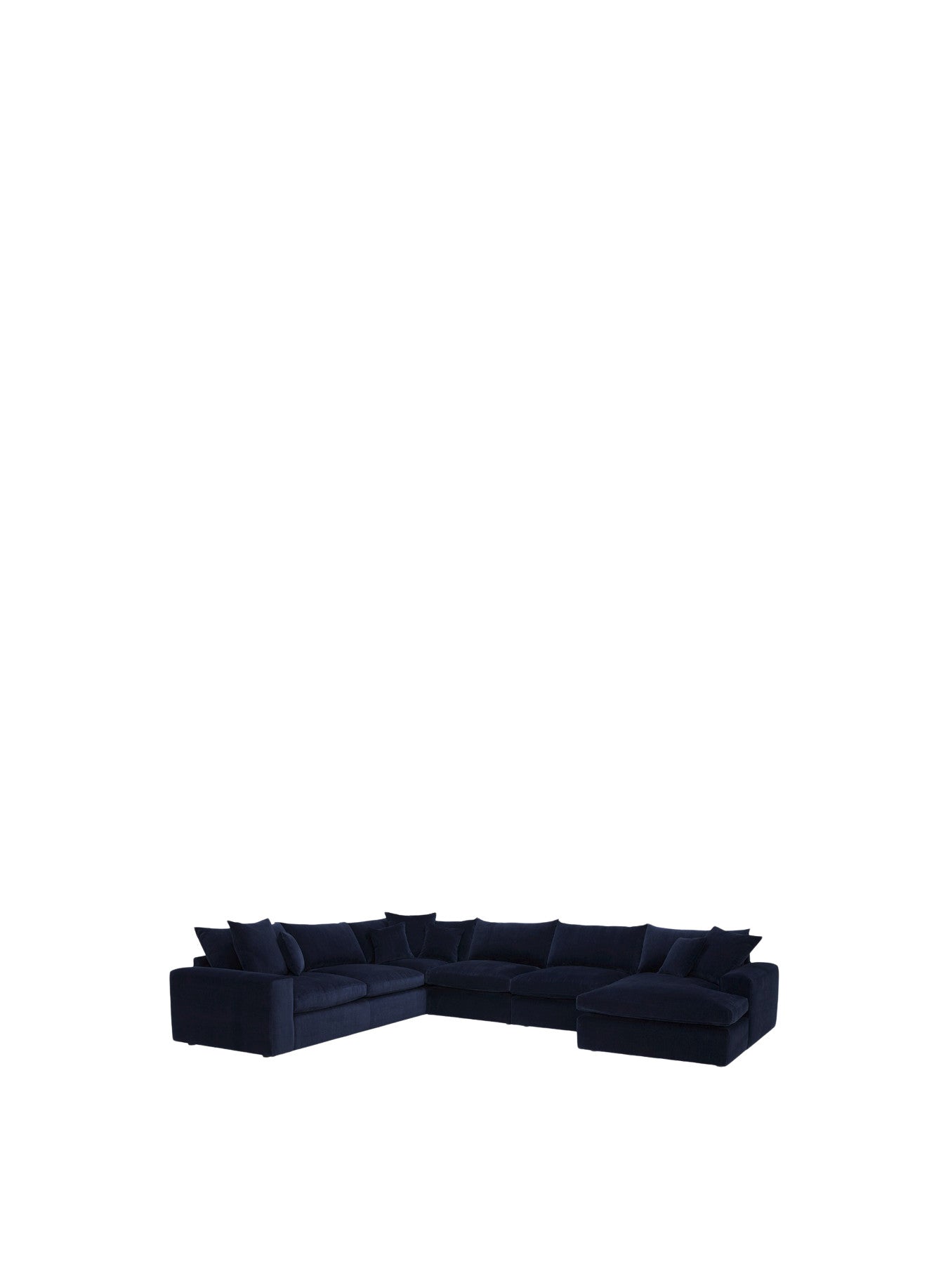 Alaska Modular Corner Sofa, Dusk Indigo