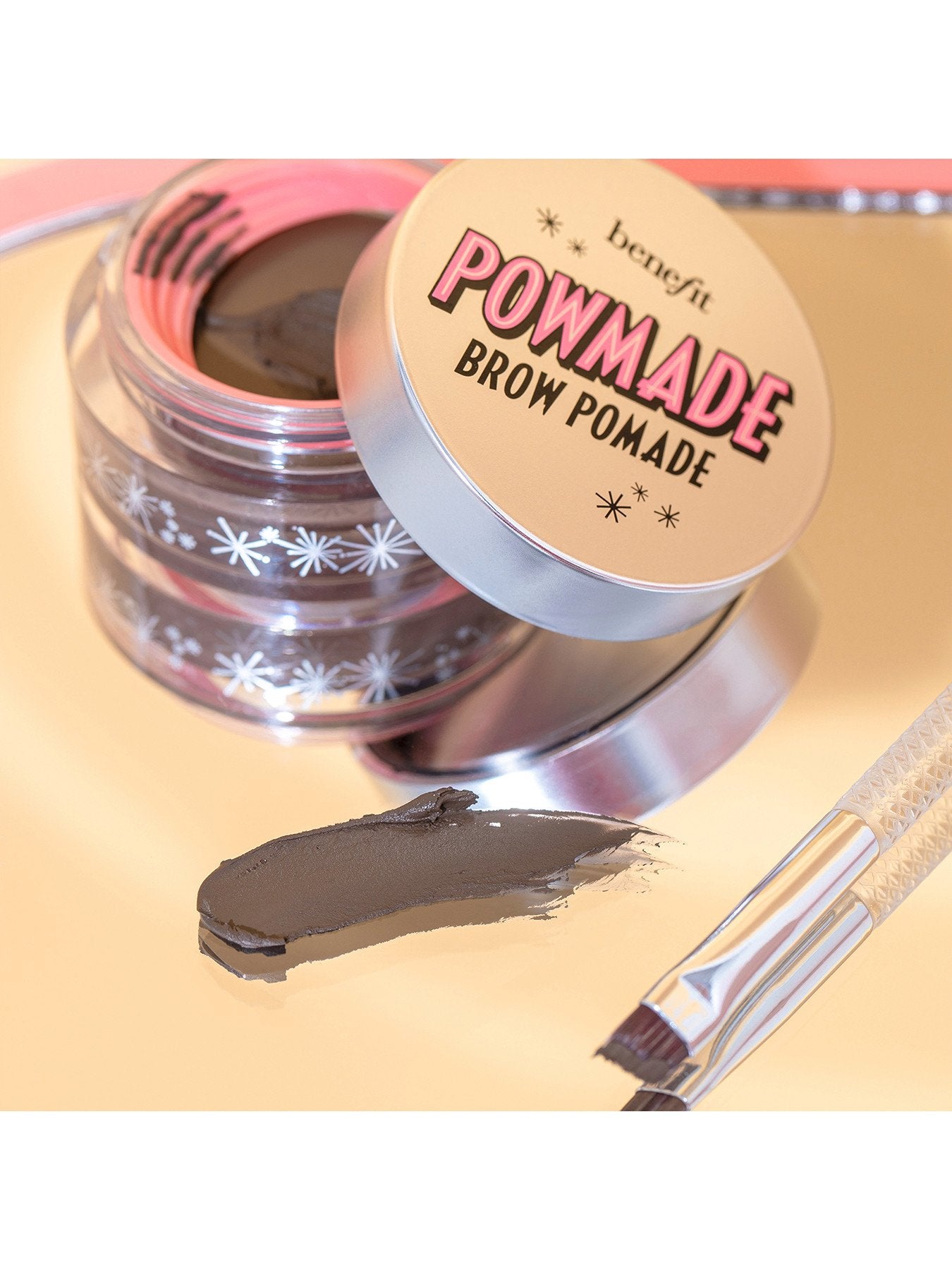 Dual Ended Angled Eyebrow Brush