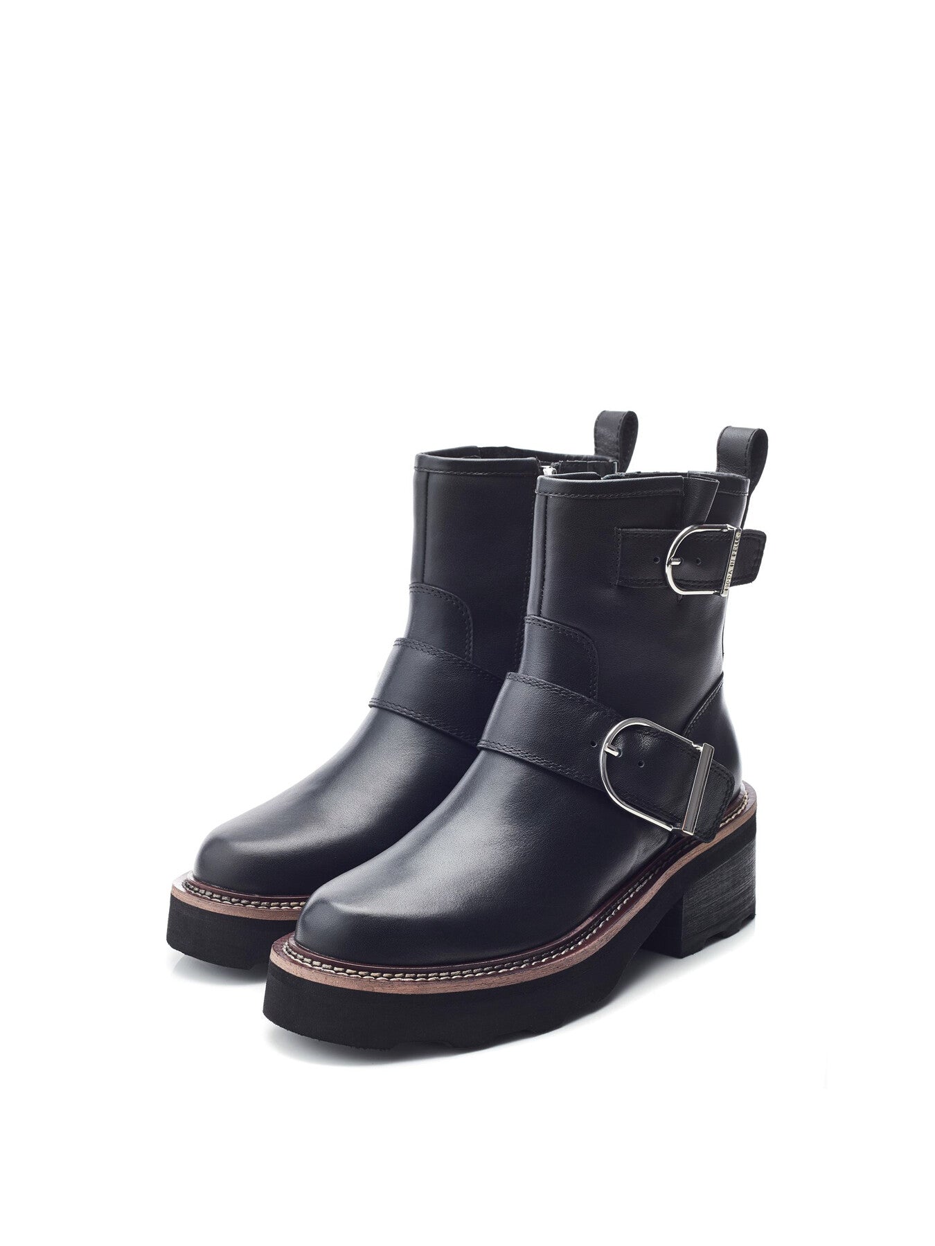 Barbel Leather Boots