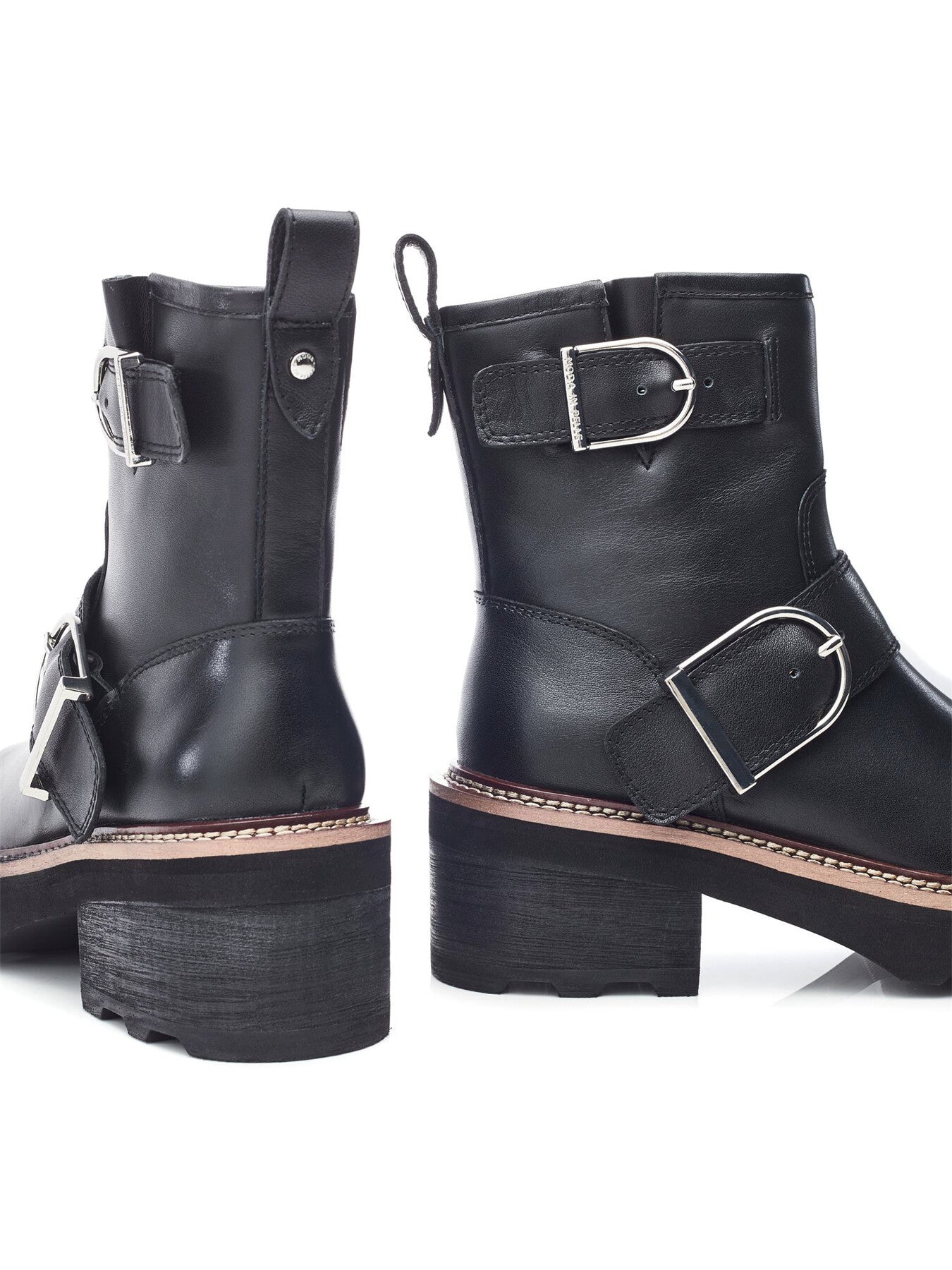 Barbel Leather Boots