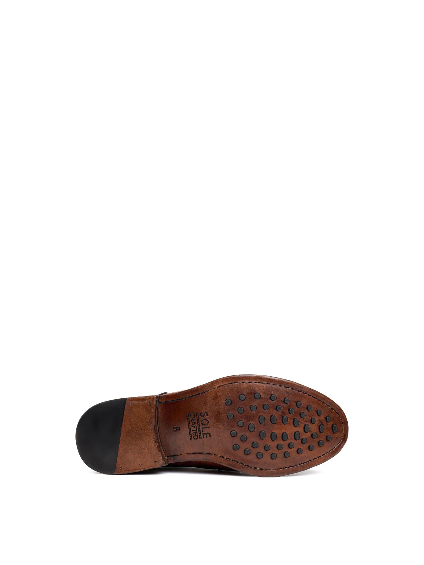 Bolt Leather Ankle Boots Brown