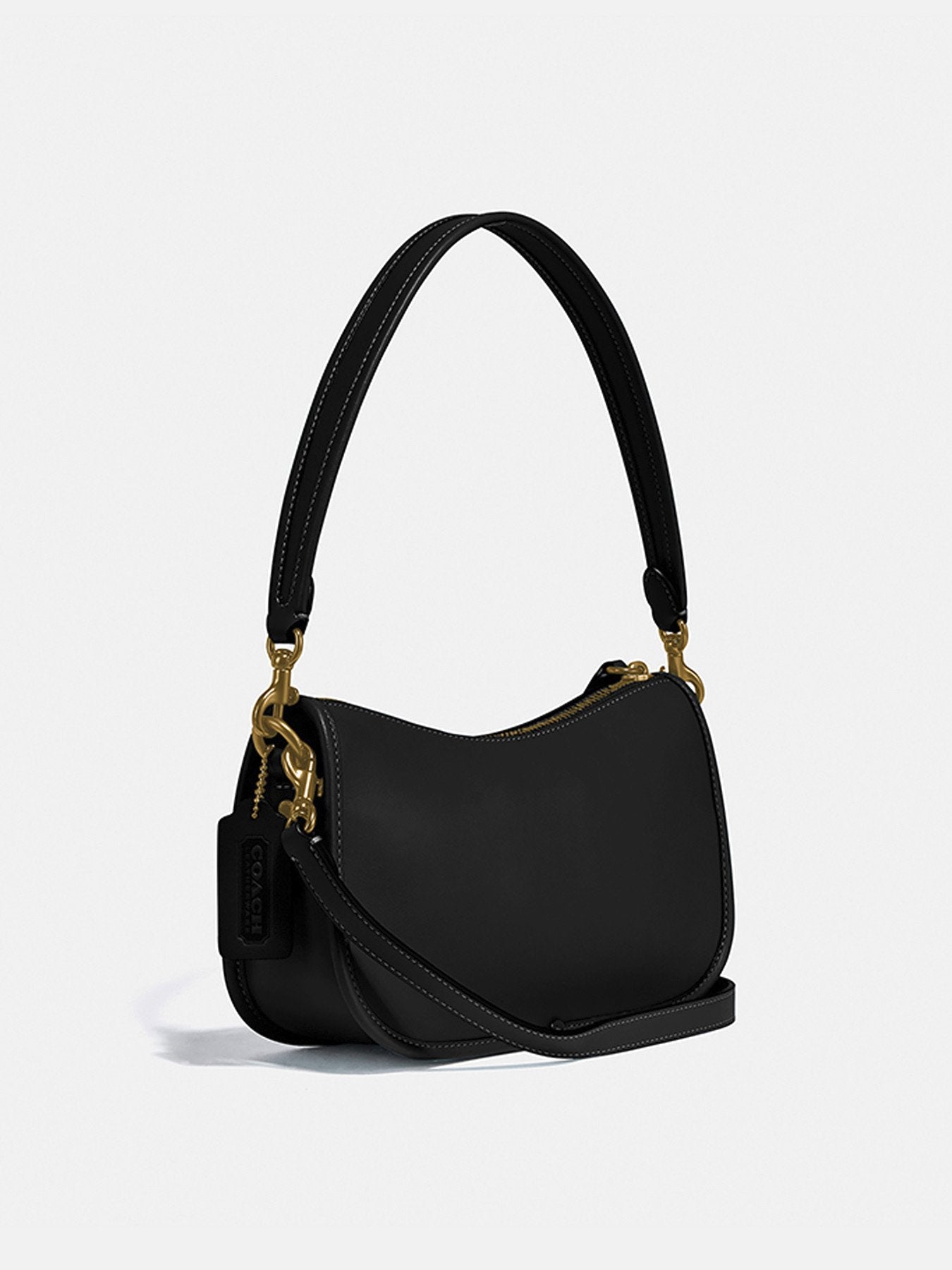 Coach Originals Leather Swinger Bag Black