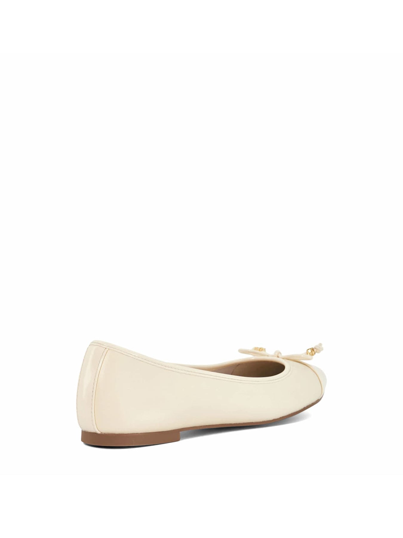 Hallo Leather Ballet Flats Neutral