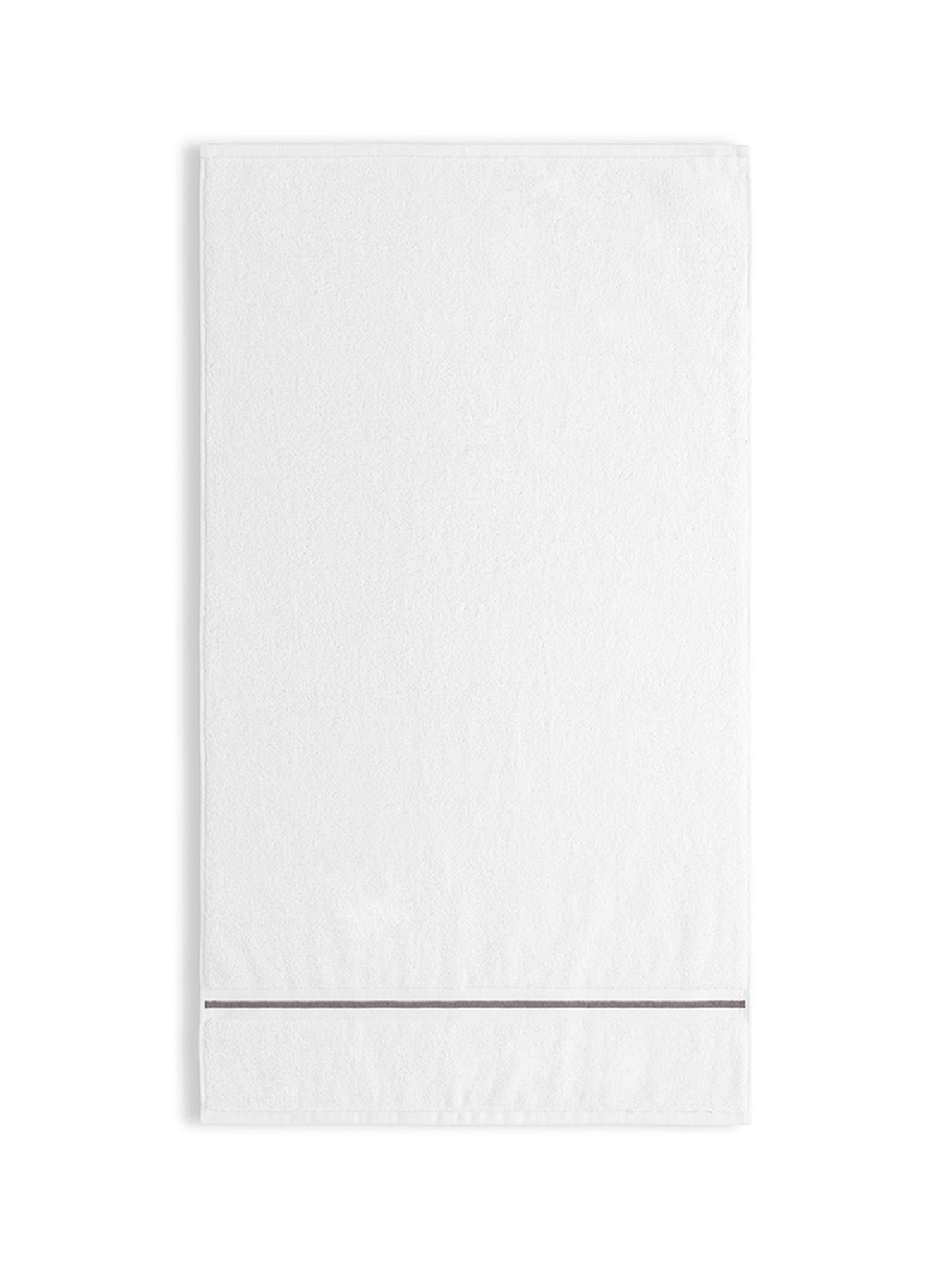Claygate Bath Towel White/Silver