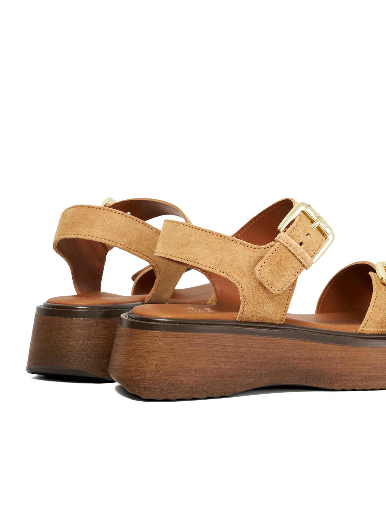 Luno Strappy Sandals Neutral