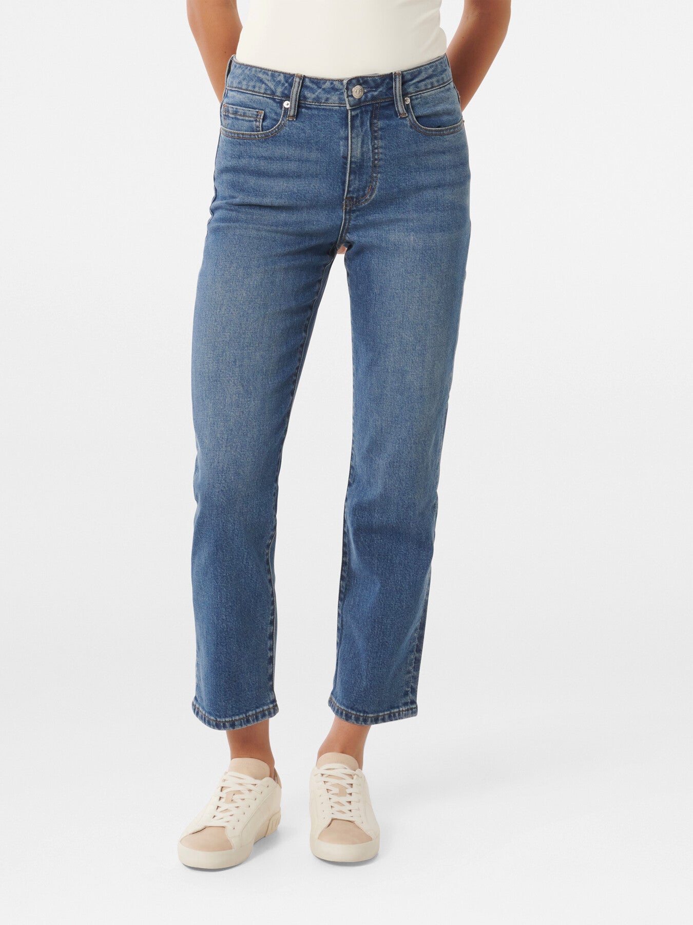 Niki Ankle Straight Leg Jeans