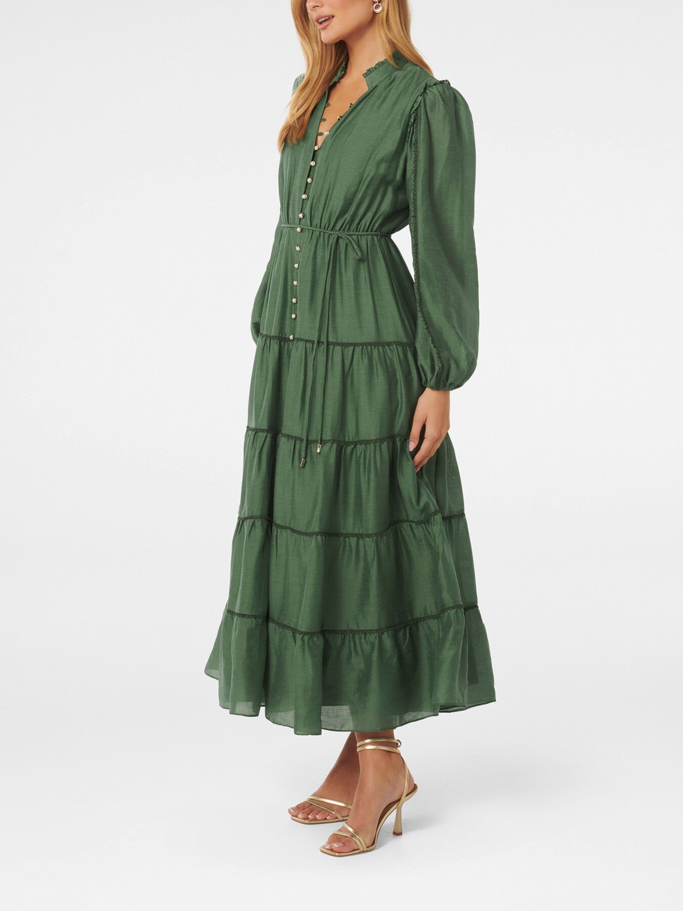 Jessie Button Down Midi Dress