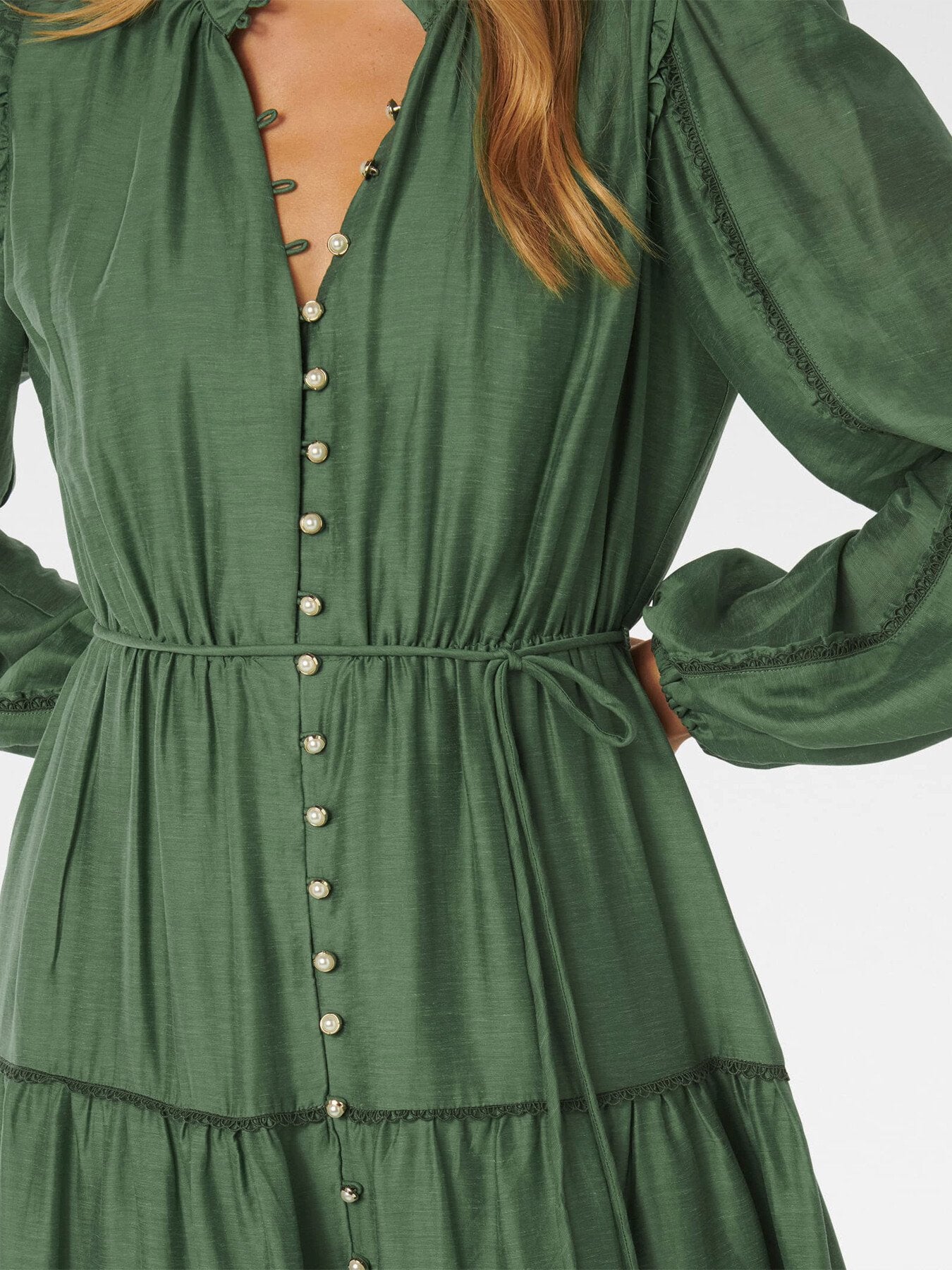 Jessie Button Down Midi Dress