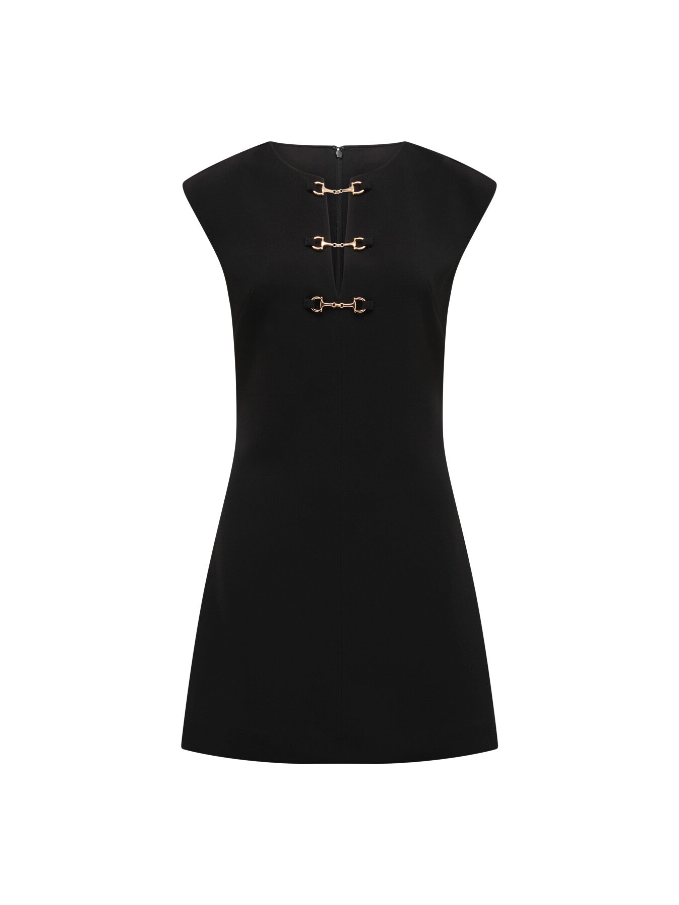 Clover Snaffle Detail Mini Dress