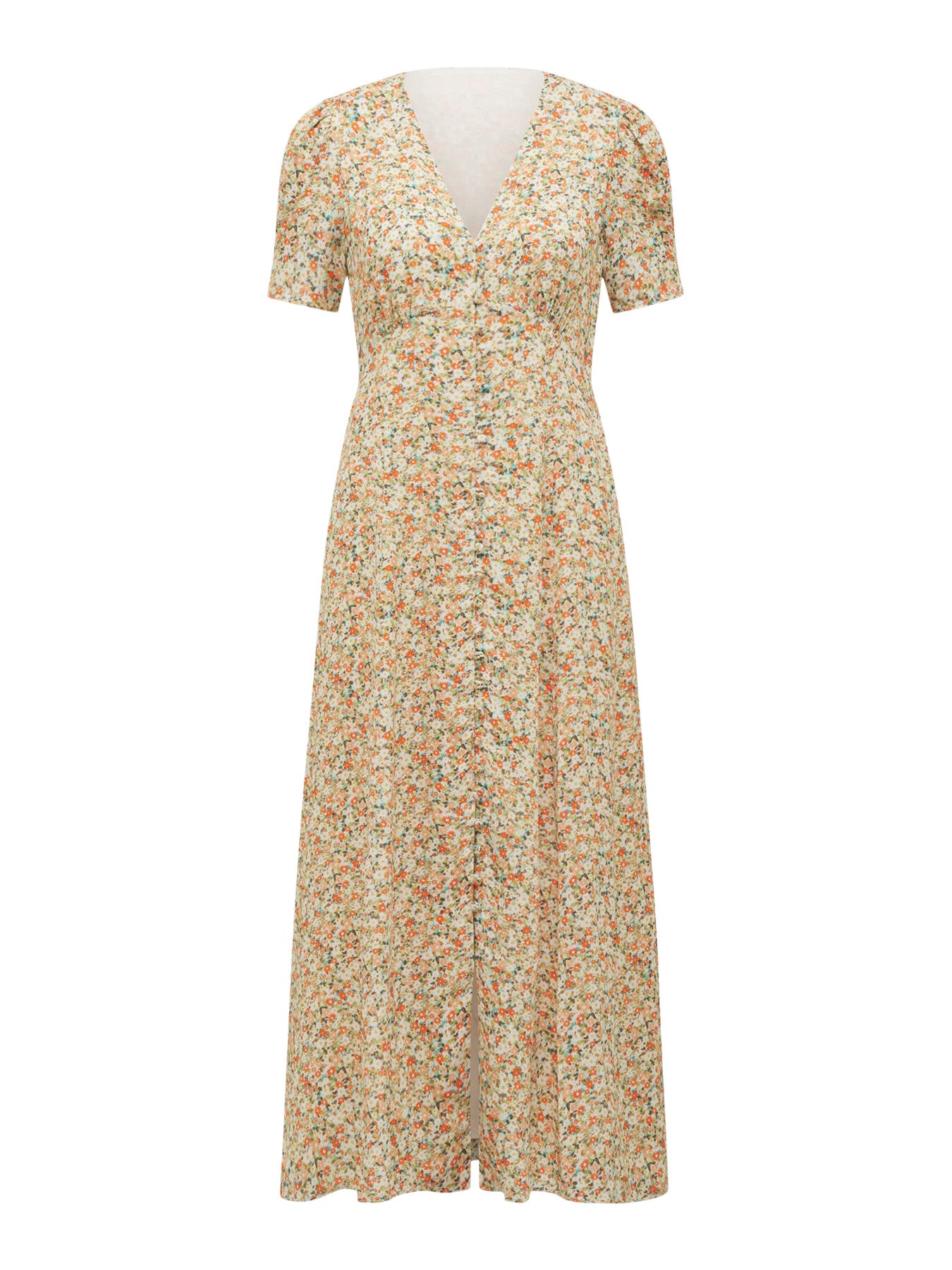 Safira Printed Midi Sun Dress